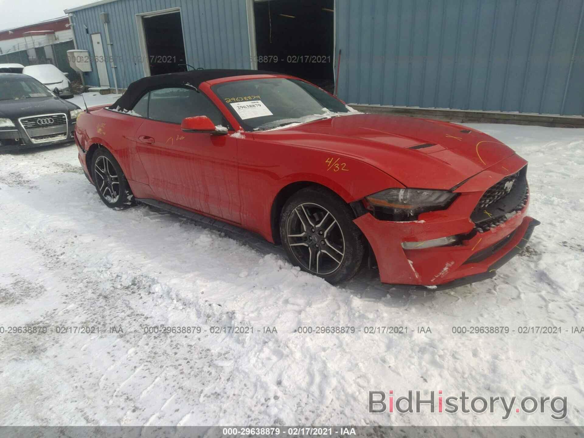 Photo 1FATP8UH4J5143194 - FORD MUSTANG 2018