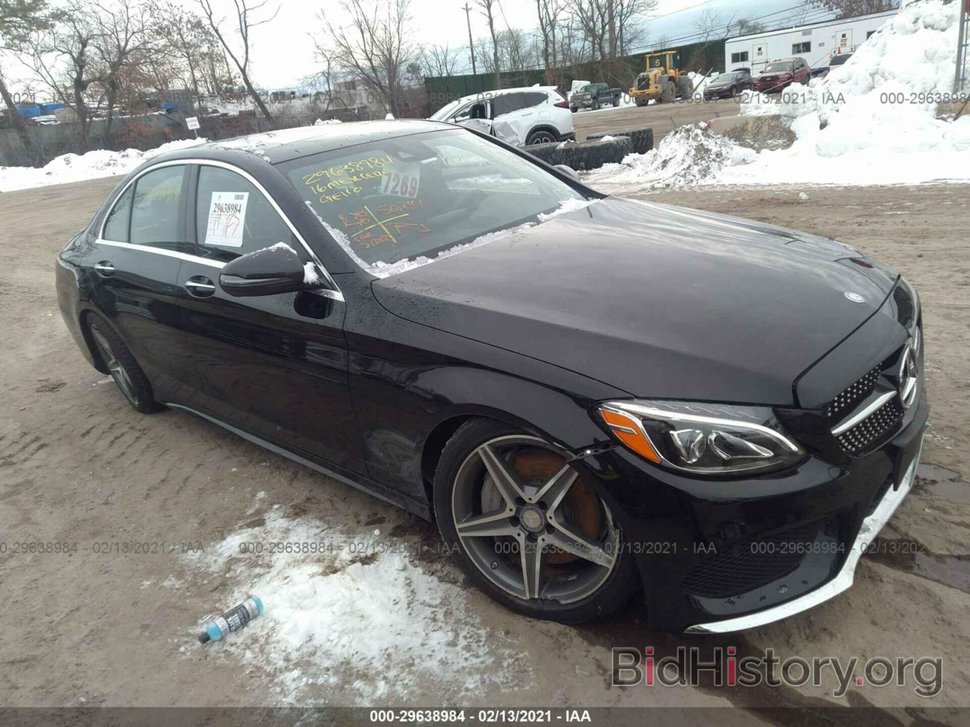 Photo 55SWF4KBXGU145698 - MERCEDES-BENZ C-CLASS 2016