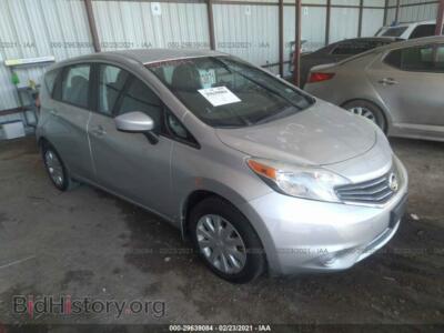 2015 Nissan VERSA NOTE S/S Plus/SV/SR/SL, серебристый — VIN 3N1CE2CP4FL361362, IAAI