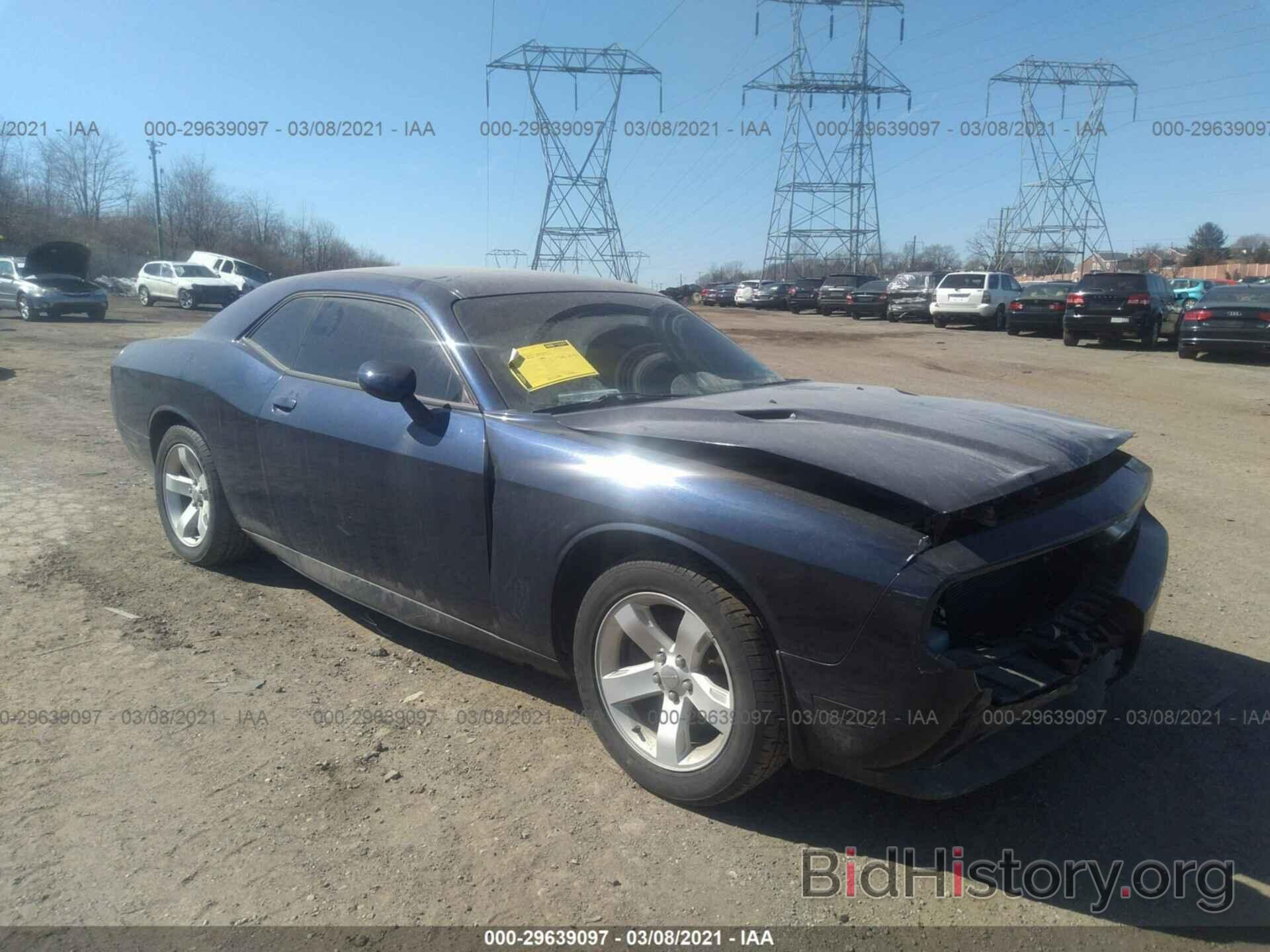 Photo 2C3CDYAG0DH582215 - DODGE CHALLENGER 2013