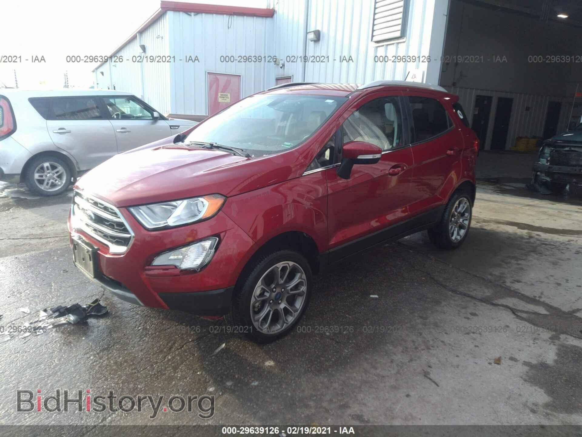 2019 FORD ECOSPORT - VIN: MAJ6S3KL2KC309957 - Фото 2
