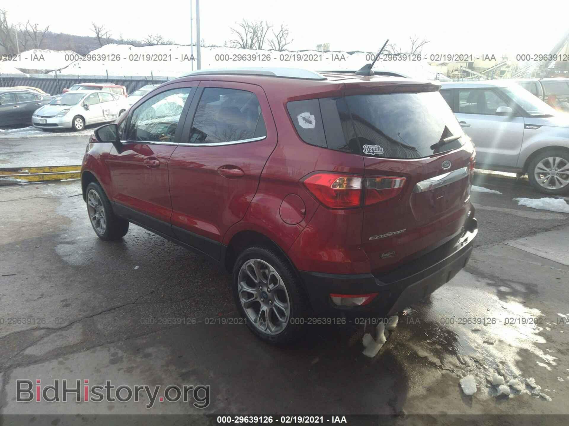 2019 FORD ECOSPORT - VIN: MAJ6S3KL2KC309957 - Фото 3