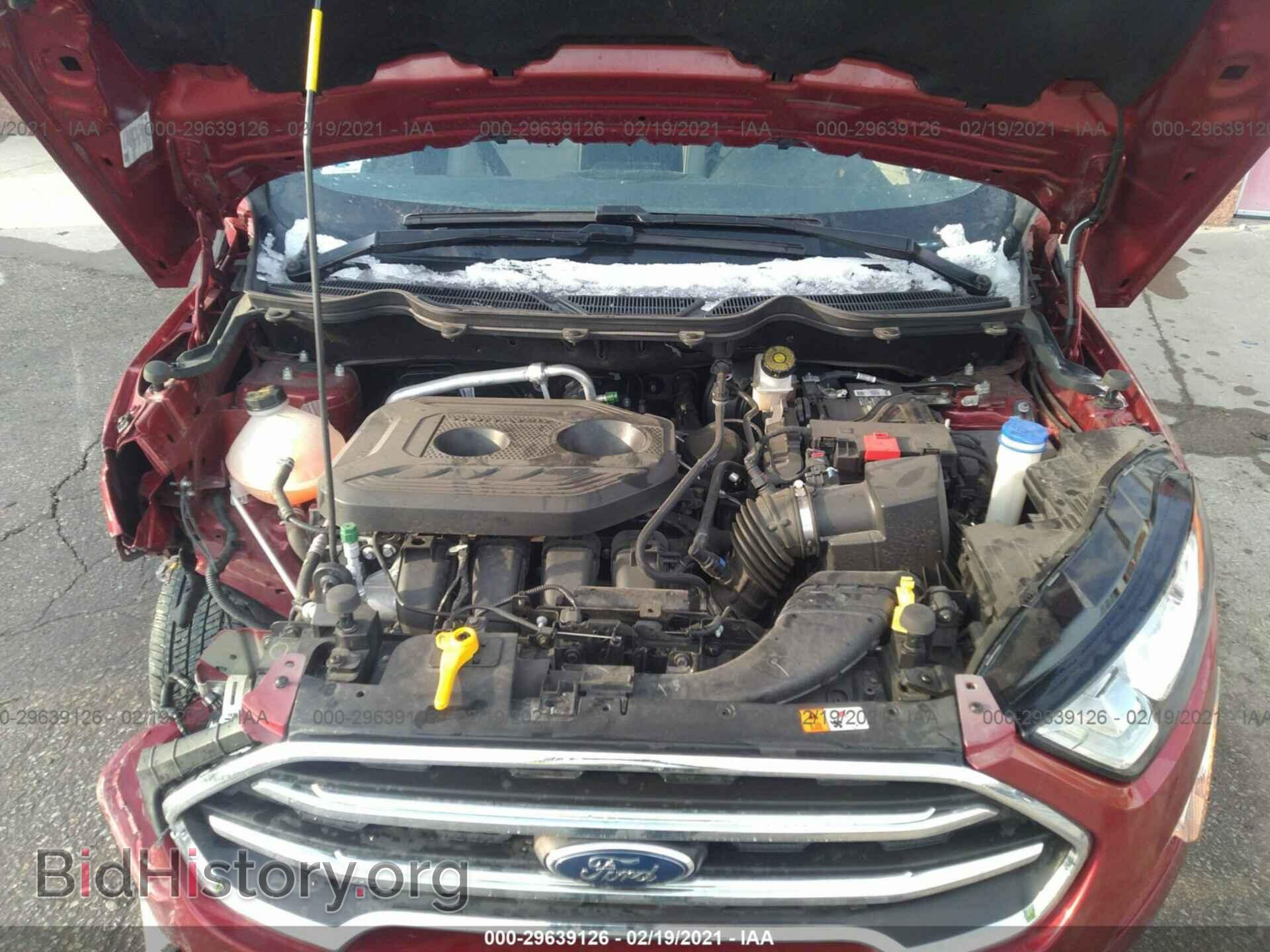 2019 FORD ECOSPORT - VIN: MAJ6S3KL2KC309957 - Фото 10