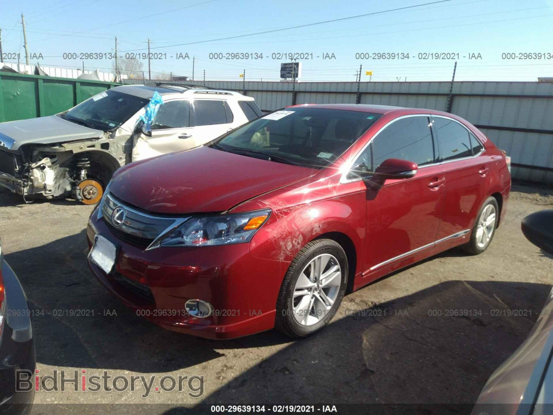 2011 LEXUS HS 250H - VIN: JTHBB1BAXB2046195 - Photo 2