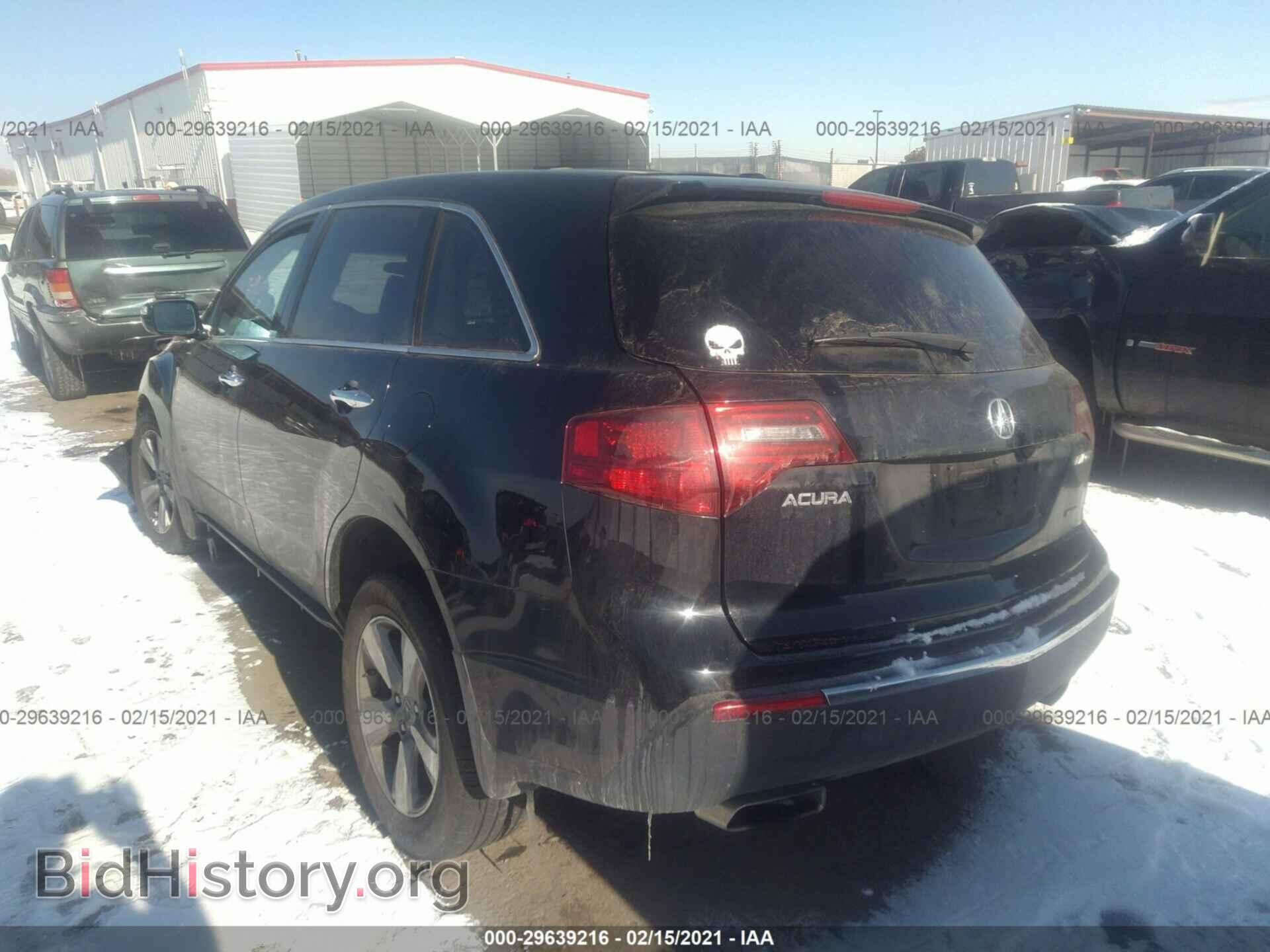 2011 ACURA MDX - VIN: 2HNYD2H67BH537503 - Фото 3