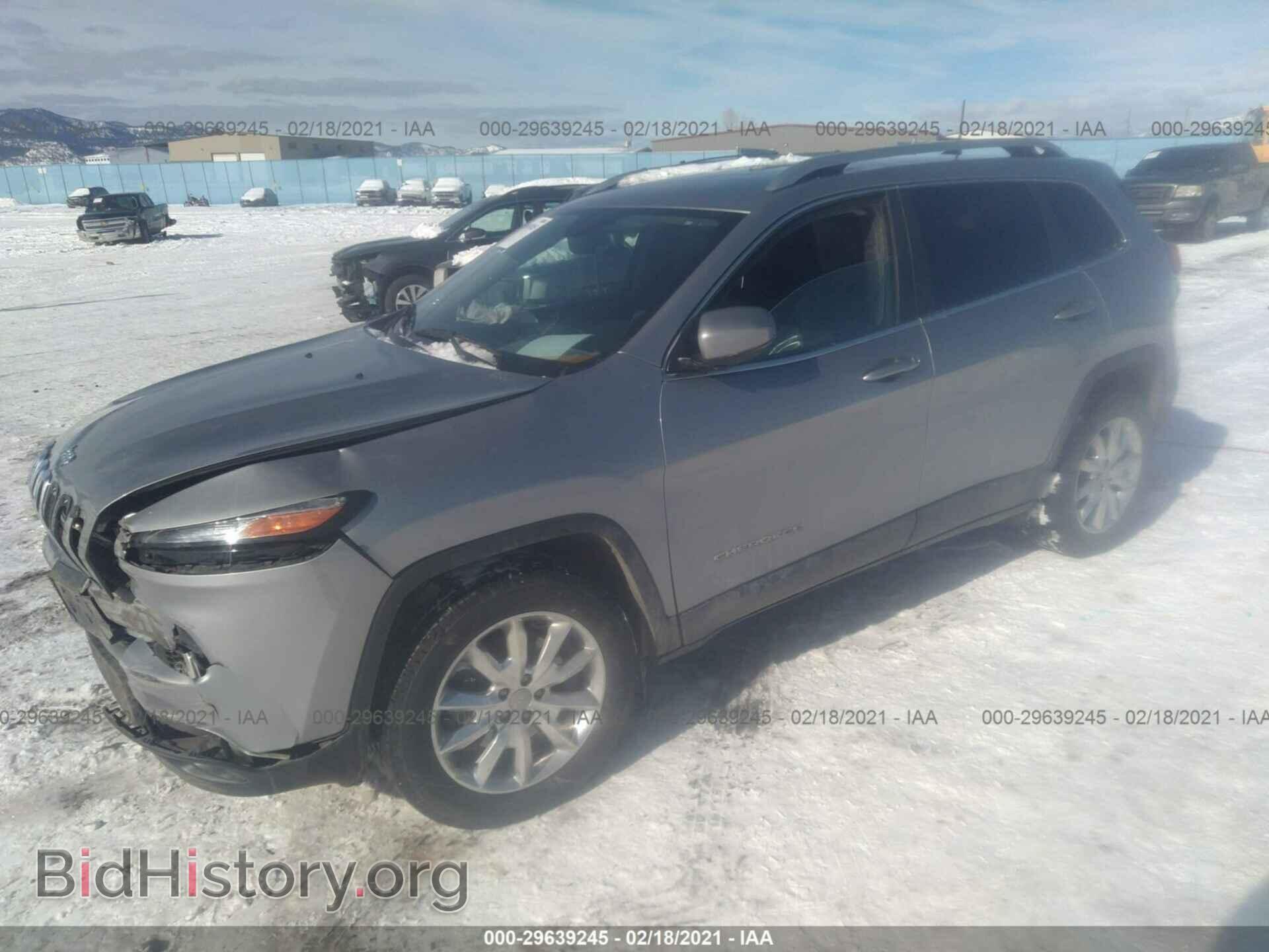 2016 JEEP CHEROKEE - VIN: 1C4PJMDB3GW332651 - Фото 2