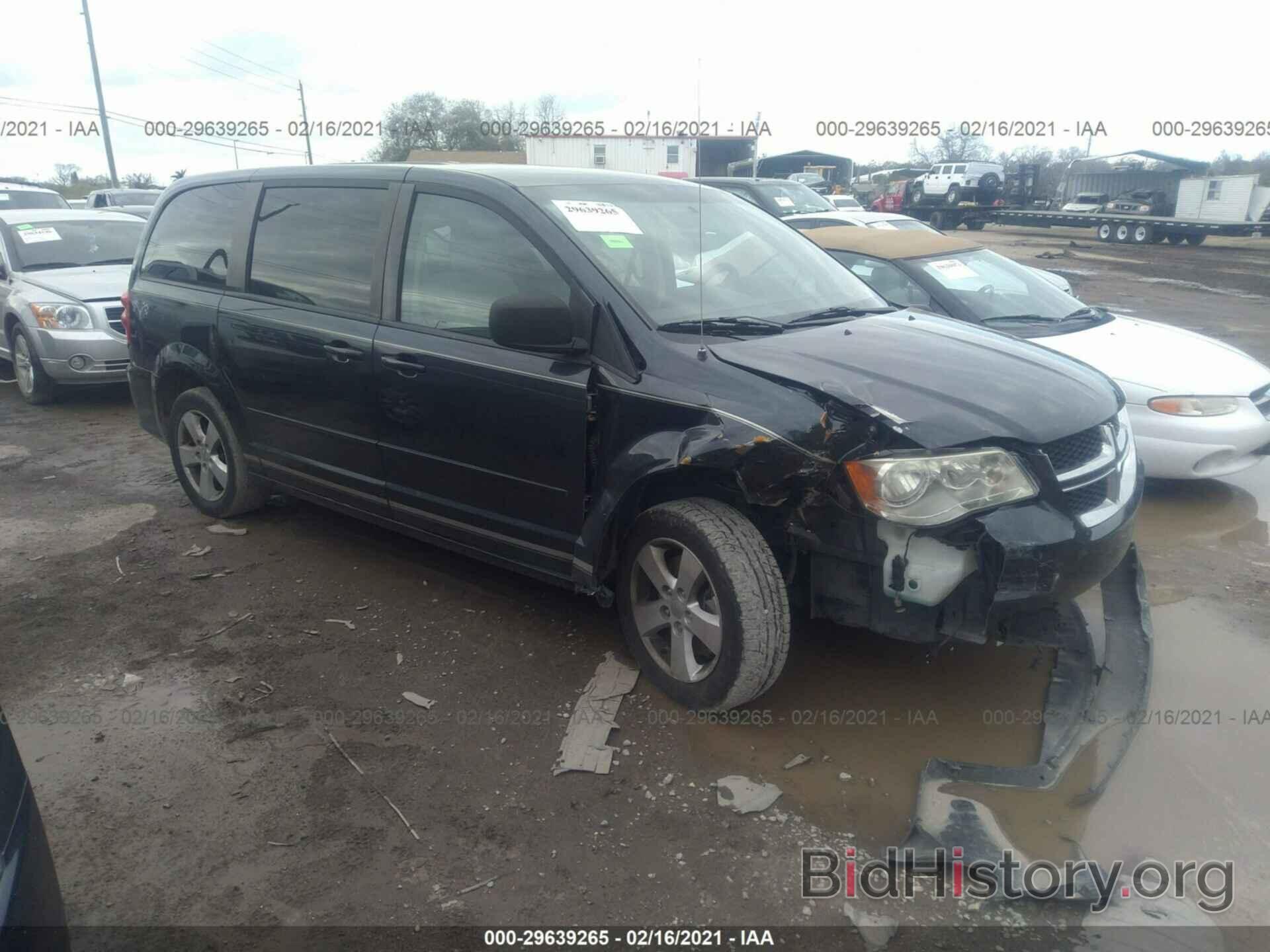 Photo 2C4RDGBG5DR601463 - DODGE GRAND CARAVAN 2013