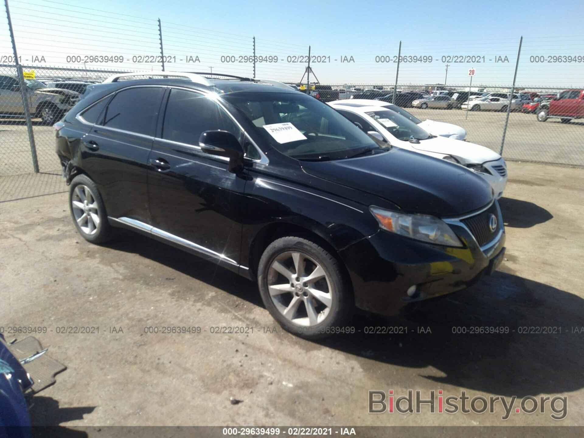 Photo 2T2ZK1BA6CC075949 - LEXUS RX 350 2012