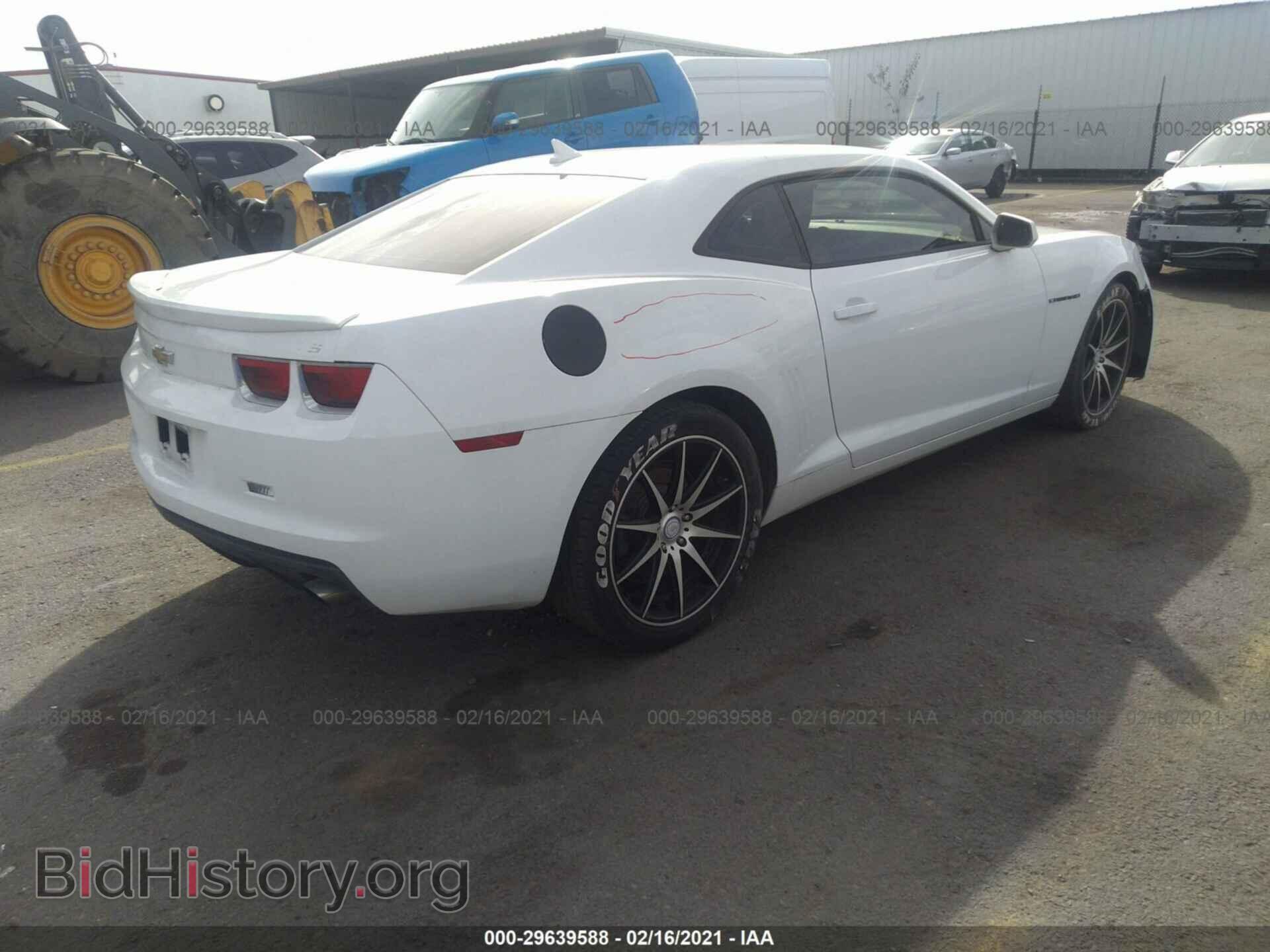 2013 CHEVROLET CAMARO - VIN: 2G1FB1E30D9143810 - Фото 4