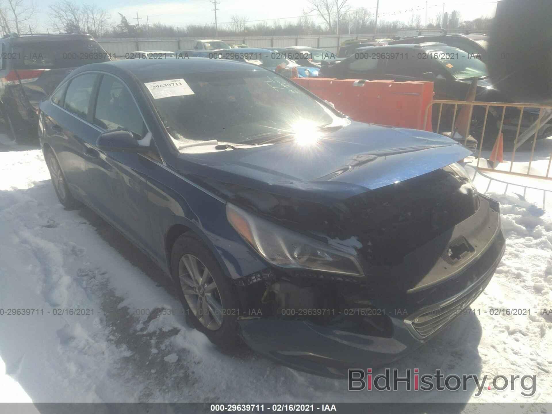 Photo 5NPE24AF9GH368118 - HYUNDAI SONATA 2016