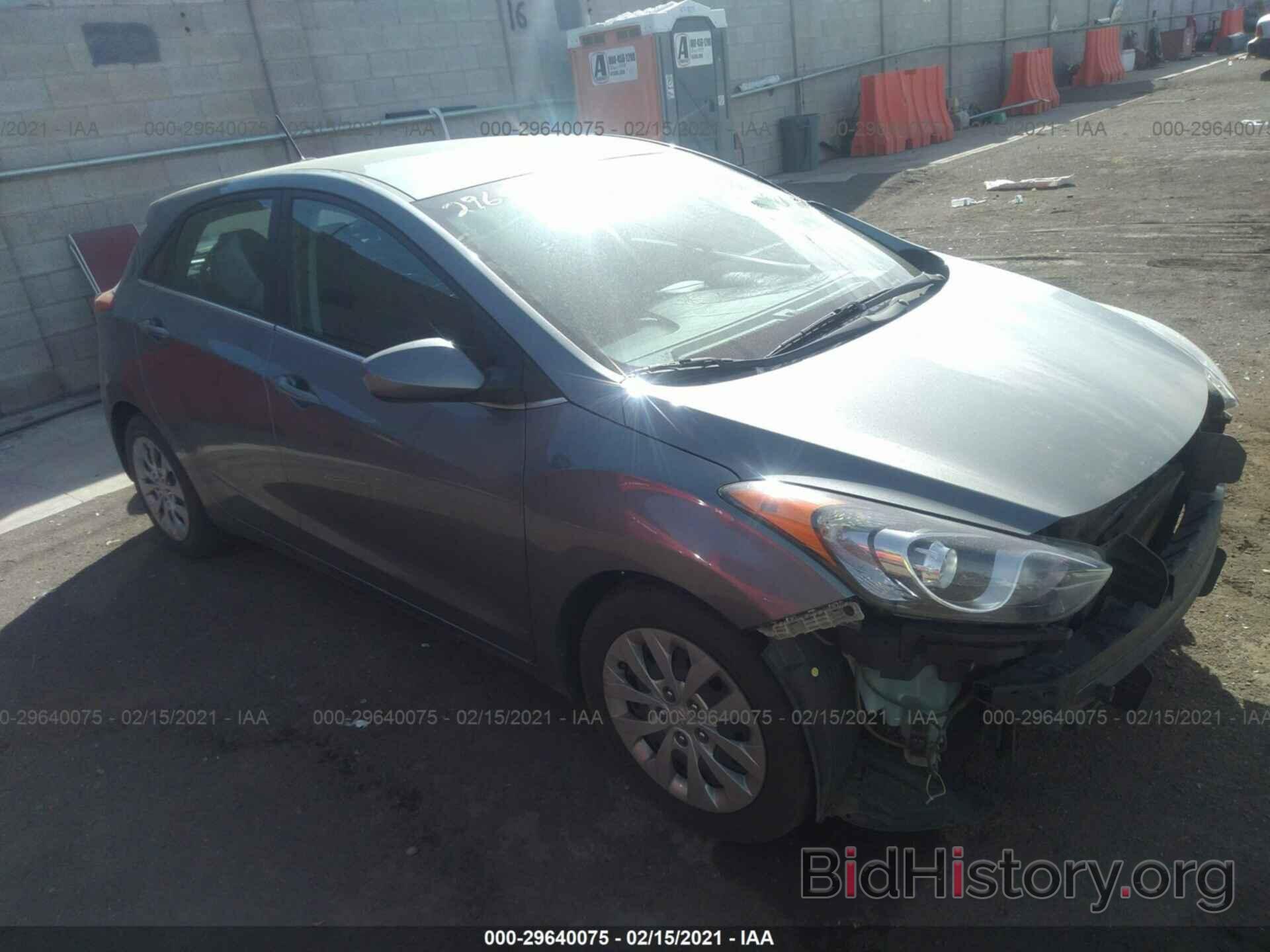 Photo KMHD35LH8GU318616 - HYUNDAI ELANTRA GT 2016