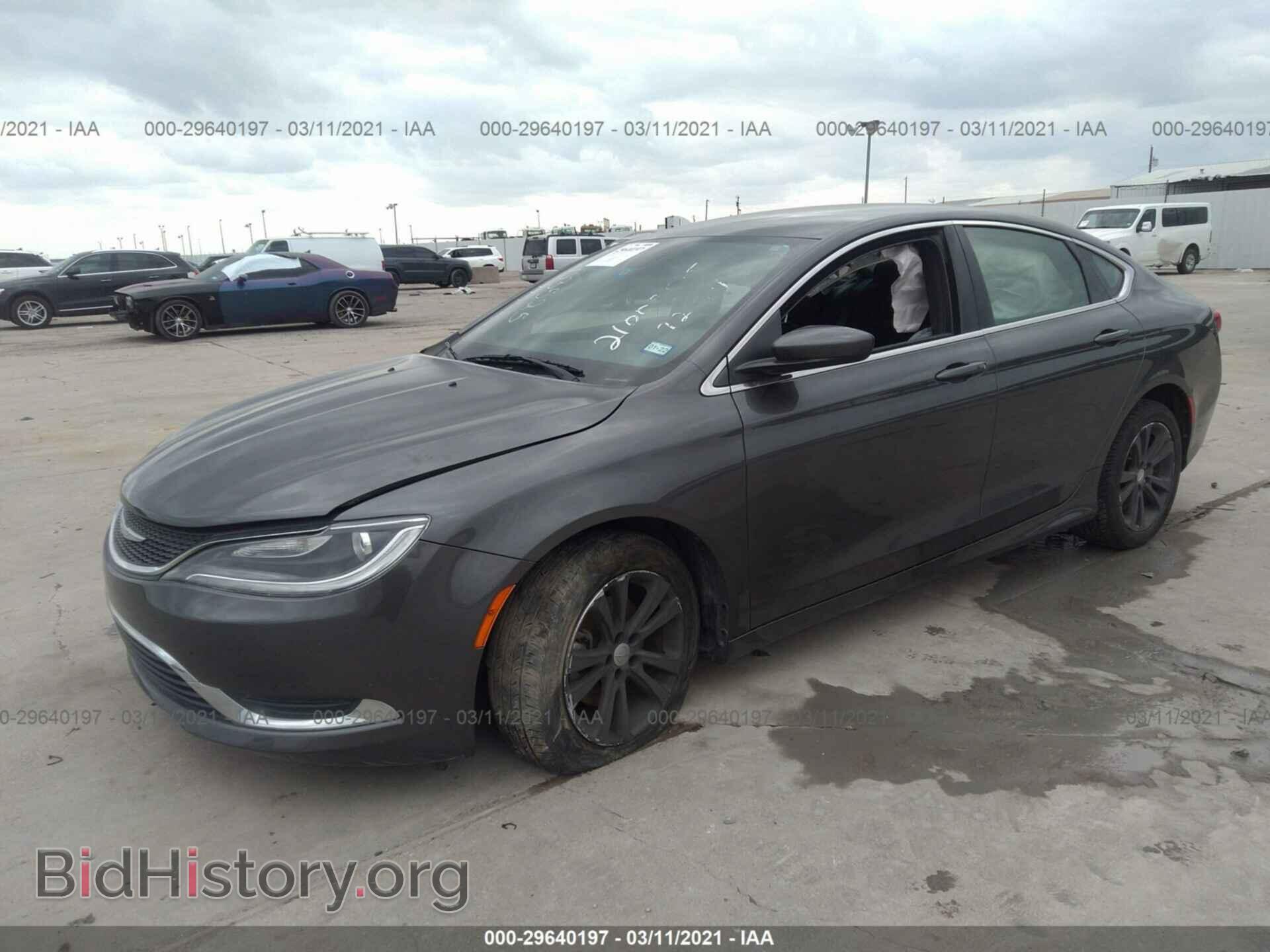 2015 CHRYSLER 200 - VIN: 1C3CCCAB3FN596288 - Фото 2