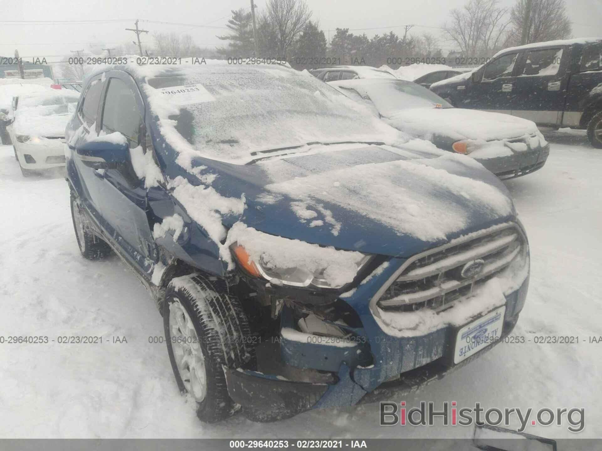 Фотография MAJ3S2GE2KC275669 - FORD ECOSPORT 2019