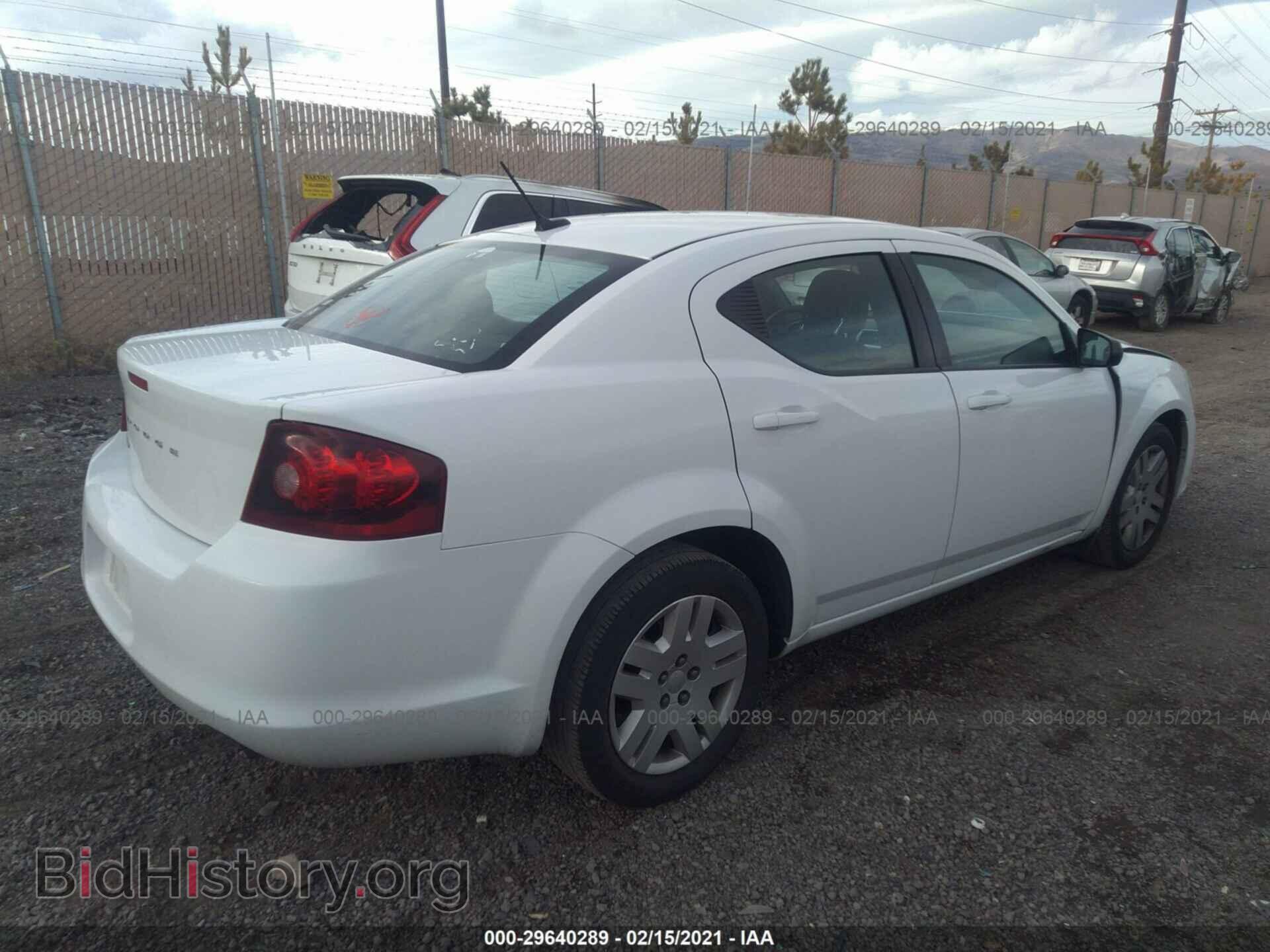 2014 DODGE AVENGER - VIN: 1C3CDZAB7EN196068 - Фото 4