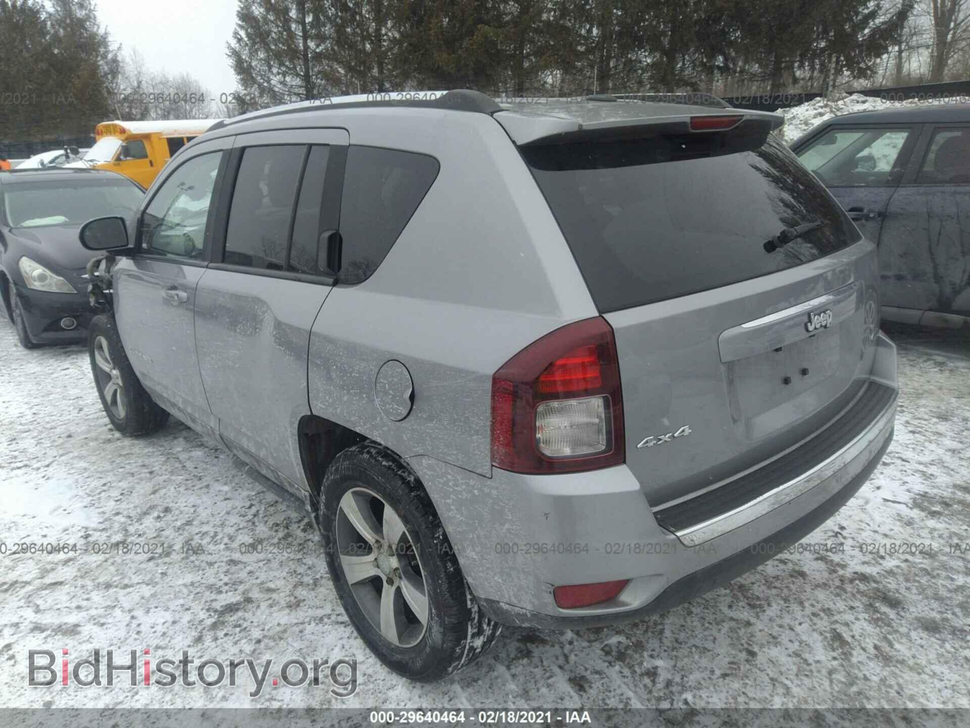 2016 JEEP COMPASS - VIN: 1C4NJDEB5GD657626 - Фото 3