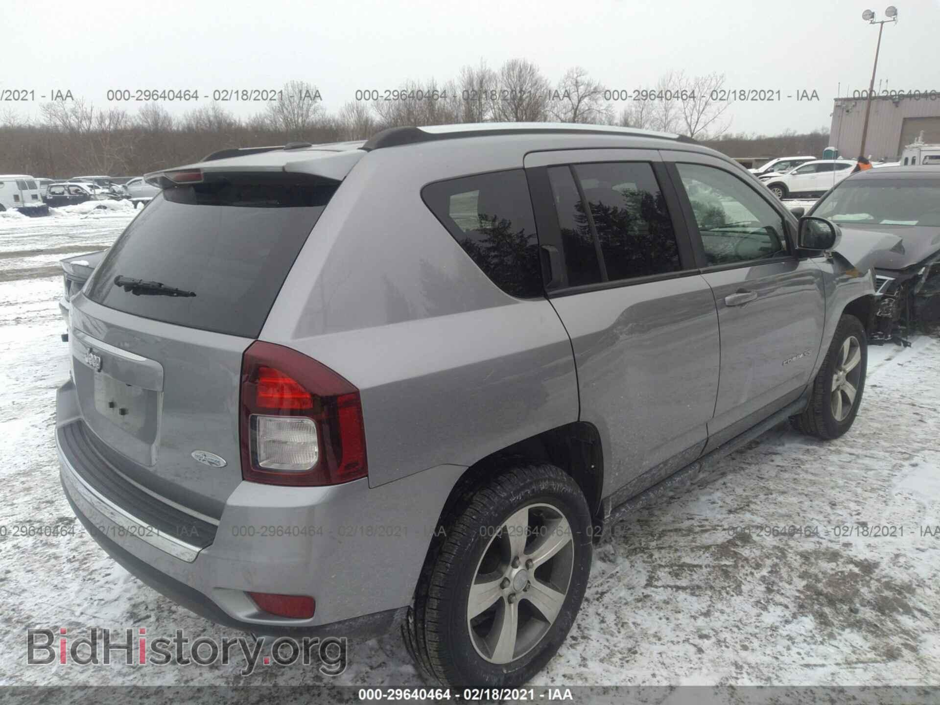2016 JEEP COMPASS - VIN: 1C4NJDEB5GD657626 - Фото 4