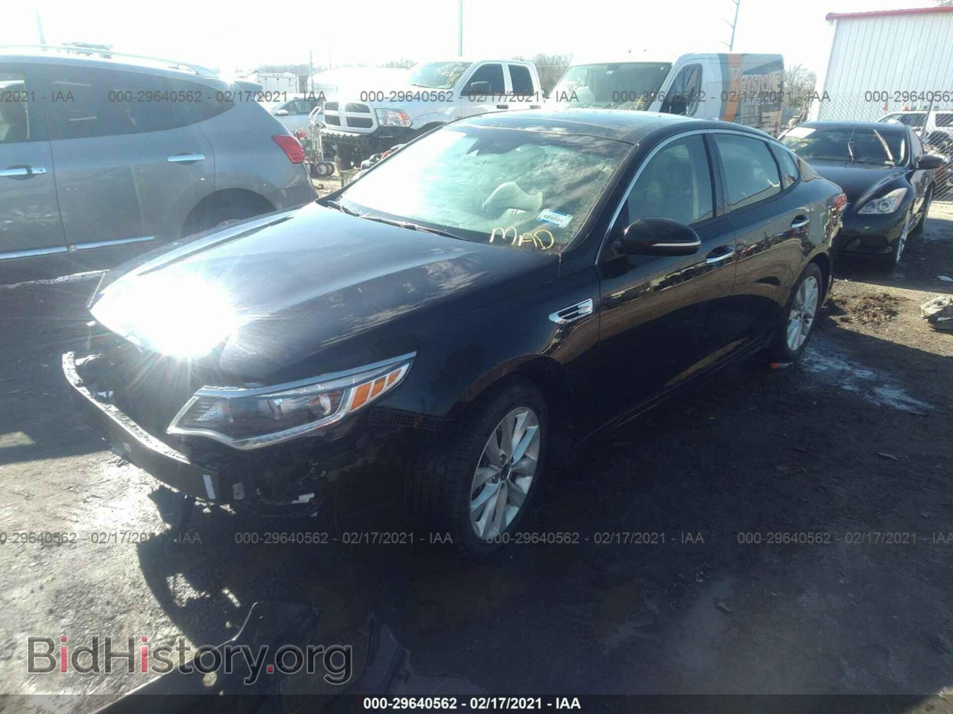 2018 KIA OPTIMA - VIN: 5XXGU4L34JG200654 - Photo 2