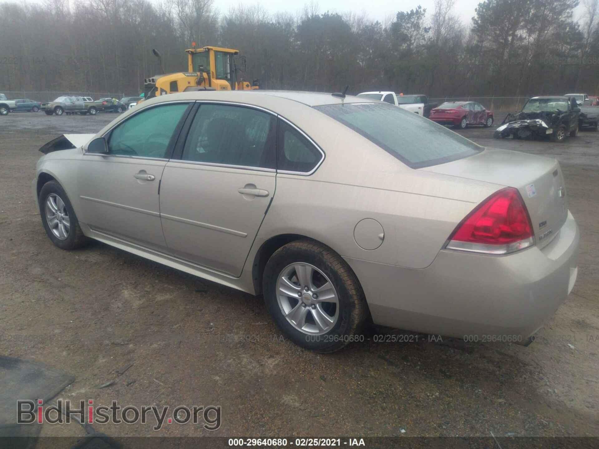 2012 CHEVROLET IMPALA - VIN: 2G1WF5E33C1290678 - Фото 3