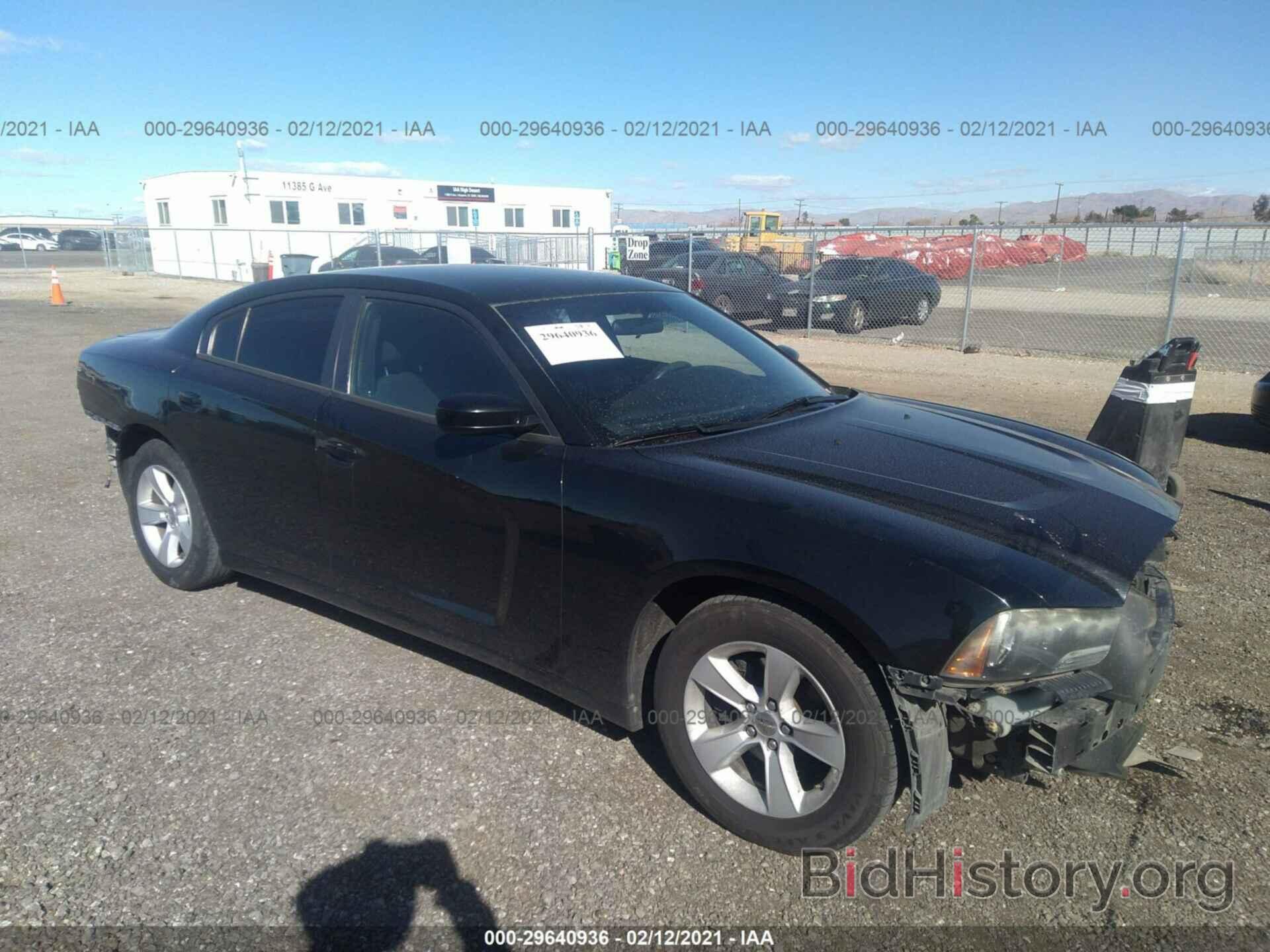 Photo 2C3CDXBG2CH267844 - DODGE CHARGER 2012