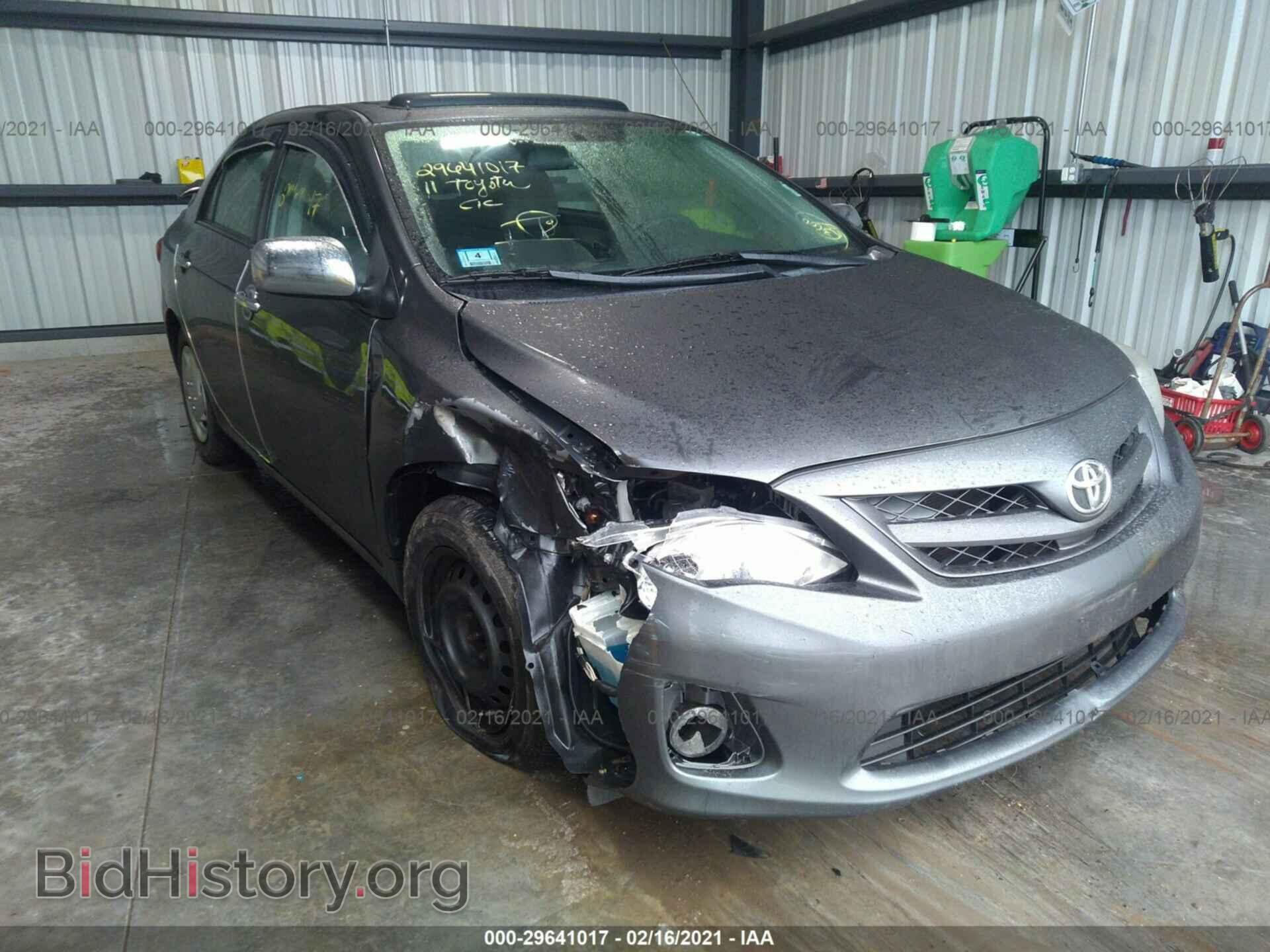 Фотография 2T1BU4EEXBC747123 - TOYOTA COROLLA 2011