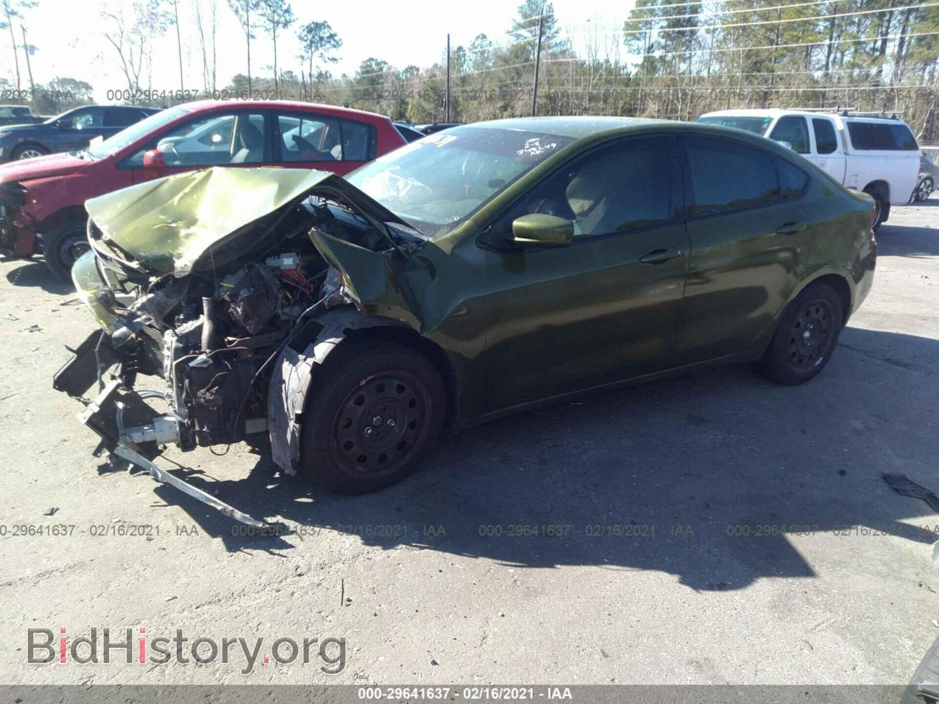 2013 DODGE DART - VIN: 1C3CDFAA6DD340249 - Фото 2