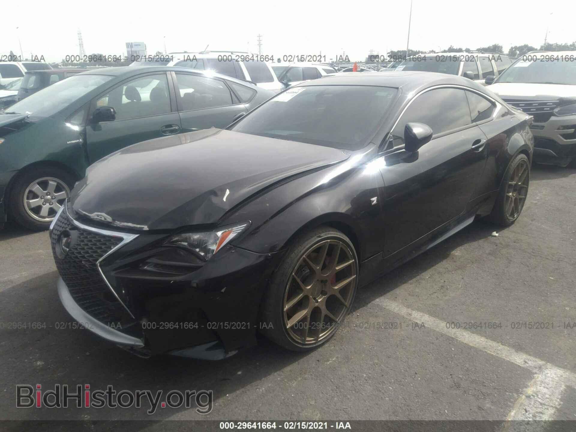2016 LEXUS RC 350 - VIN: JTHHE5BC2G5011666 - Фото 2