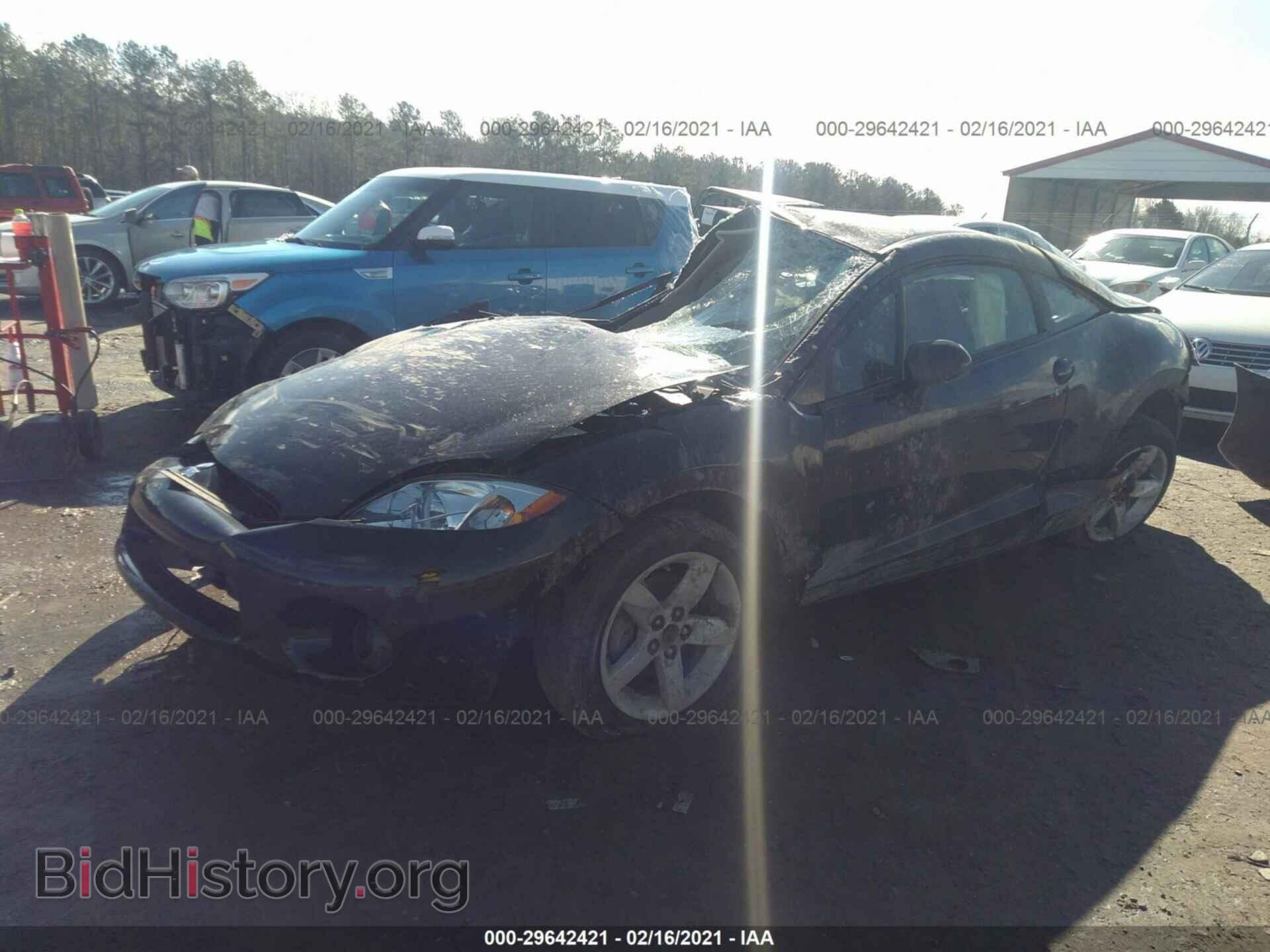 2008 MITSUBISHI ECLIPSE - VIN: 4A3AK24F48E037234 - Фото 2