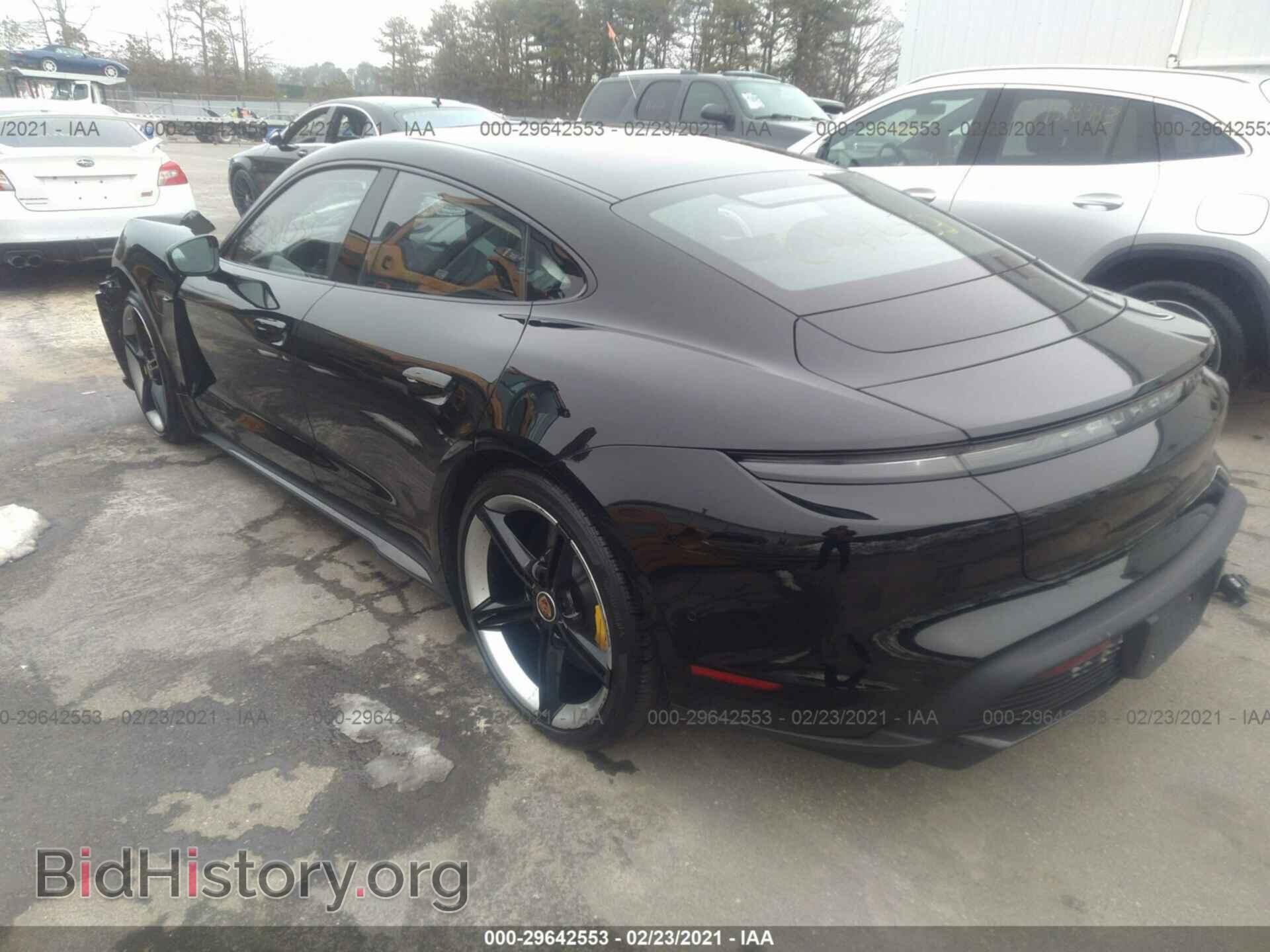 2020 PORSCHE TAYCAN - VIN: WP0AC2Y17LSA71065 - Фото 3