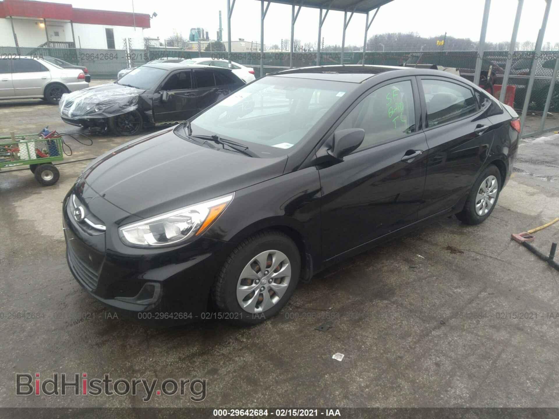 2016 HYUNDAI ACCENT - VIN: KMHCT4AE7GU138865 - Фото 2