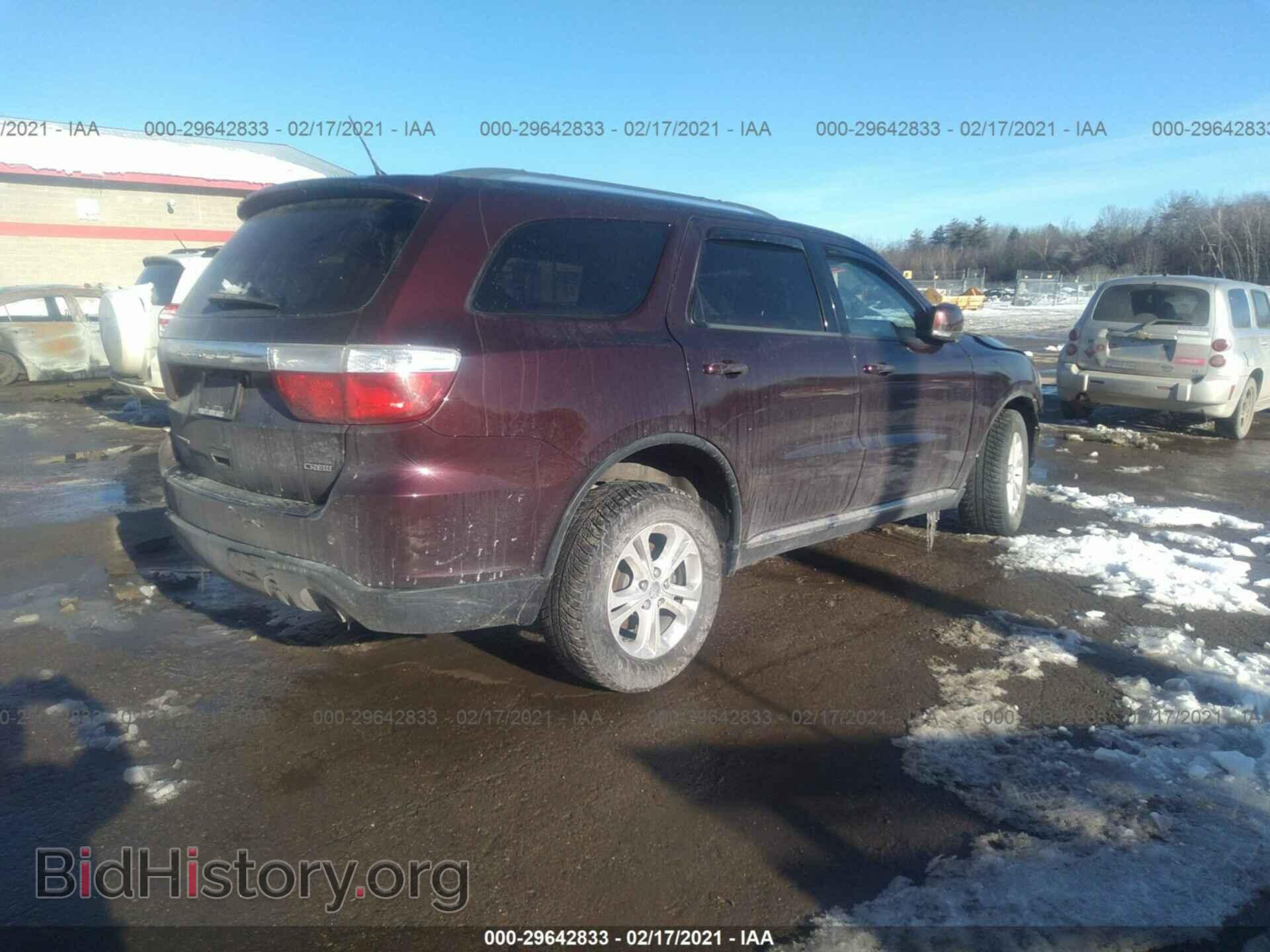 2012 DODGE DURANGO - VIN: 1C4RDJDG2CC337281 - Фото 4