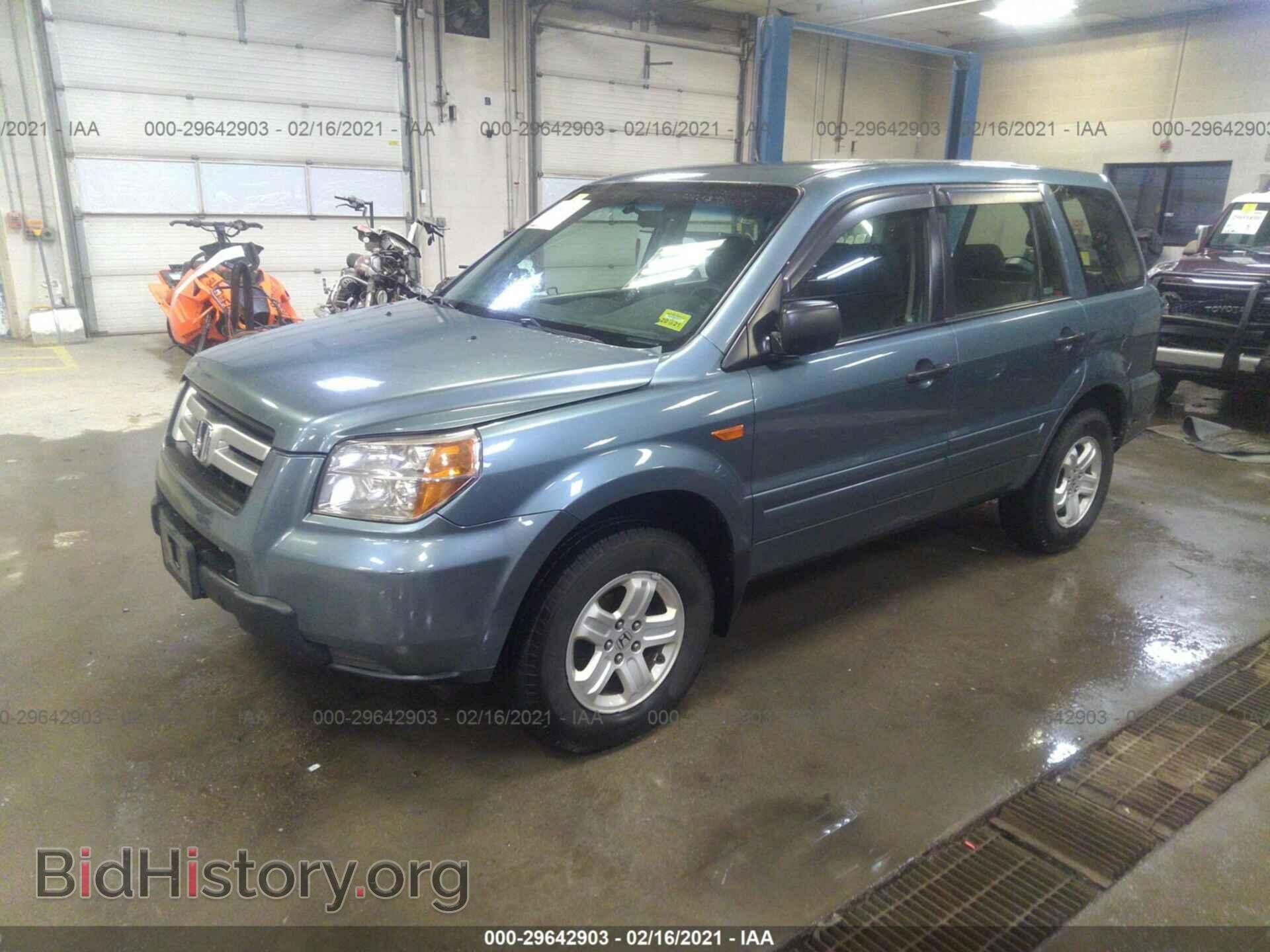 2006 HONDA PILOT - VIN: 2HKYF18156H509081 - Фото 2
