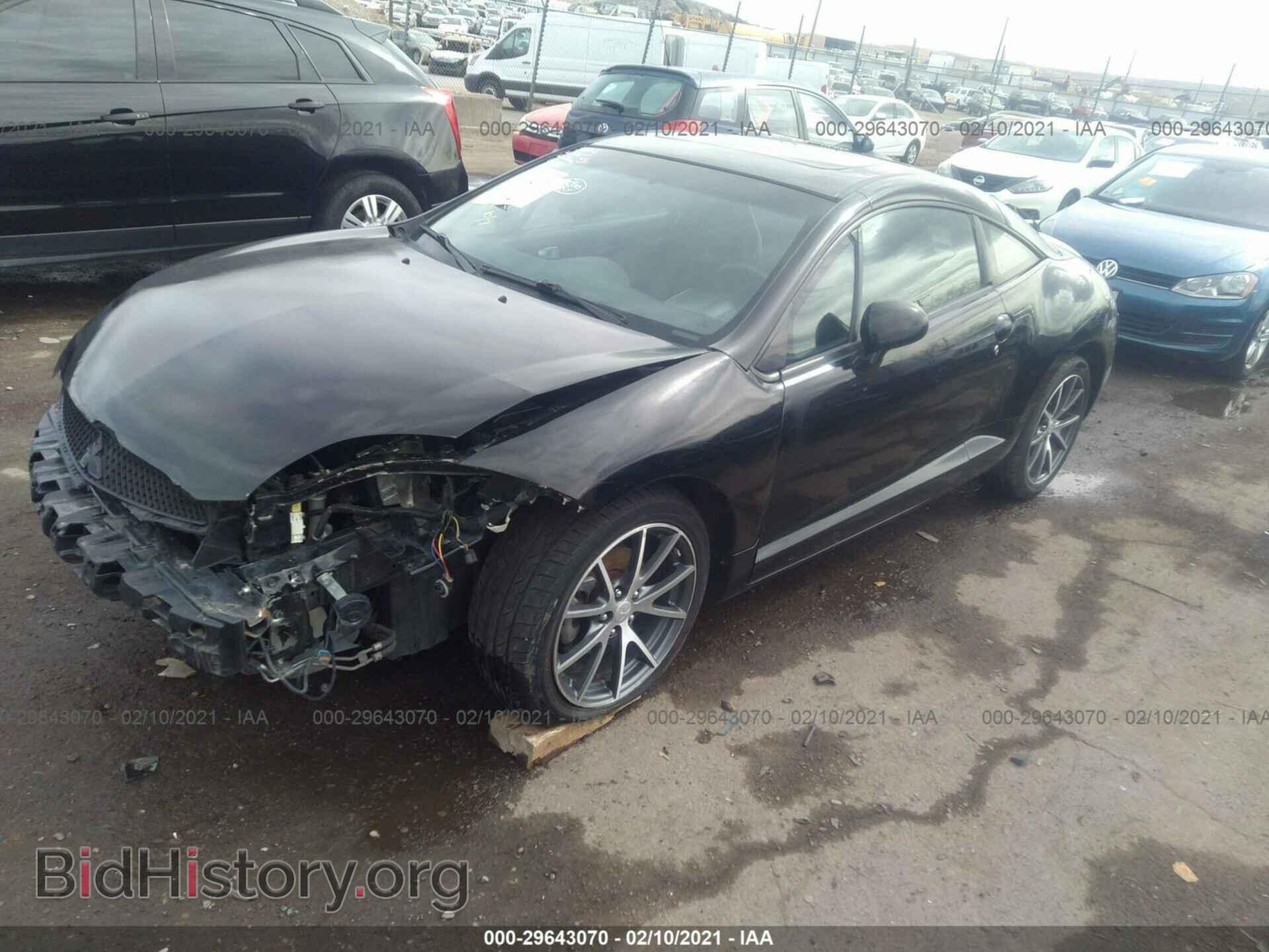 2012 MITSUBISHI ECLIPSE - VIN: 4A31K3DT1CE005829 - Фото 2