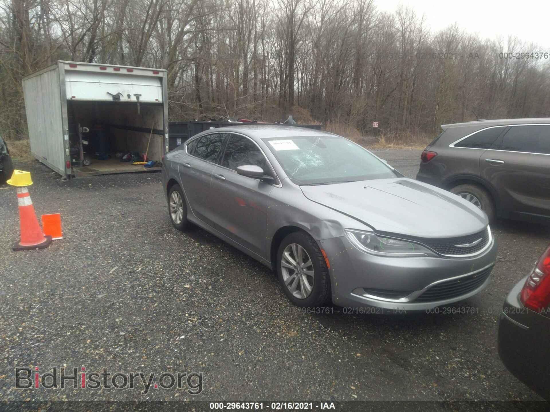 Photo 1C3CCCAB8FN758187 - CHRYSLER 200 2015