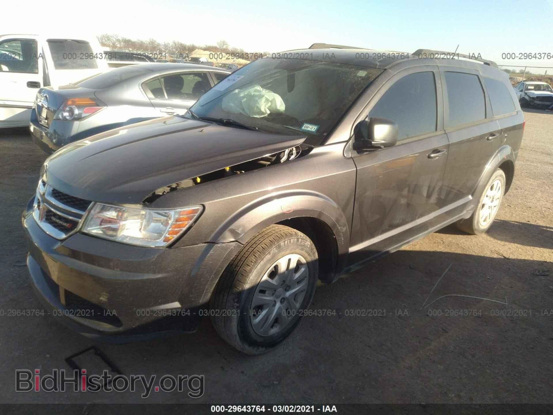 2018 DODGE JOURNEY - VIN: 3C4PDCAB7JT183650 - Фото 2