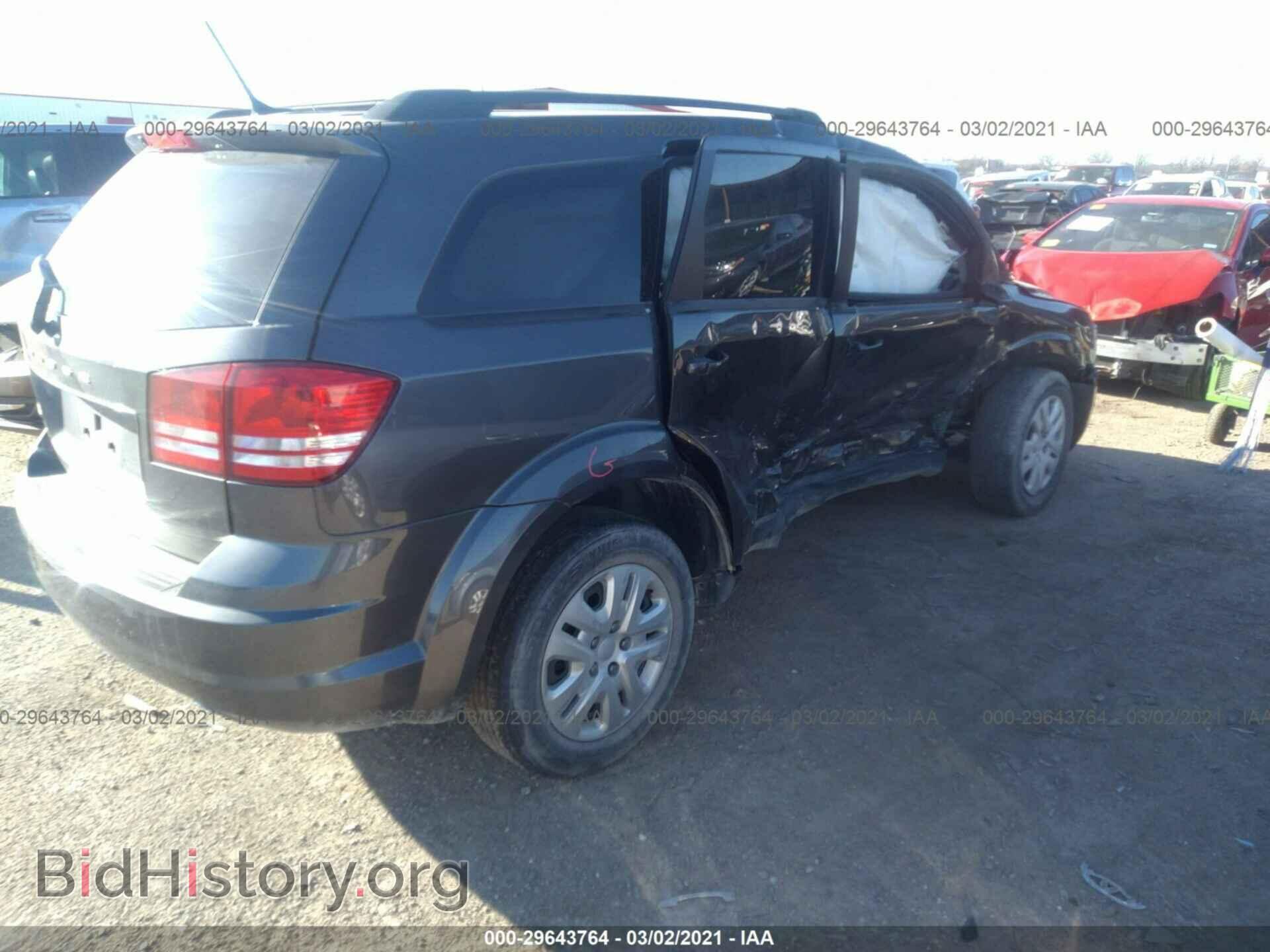 2018 DODGE JOURNEY - VIN: 3C4PDCAB7JT183650 - Фото 4