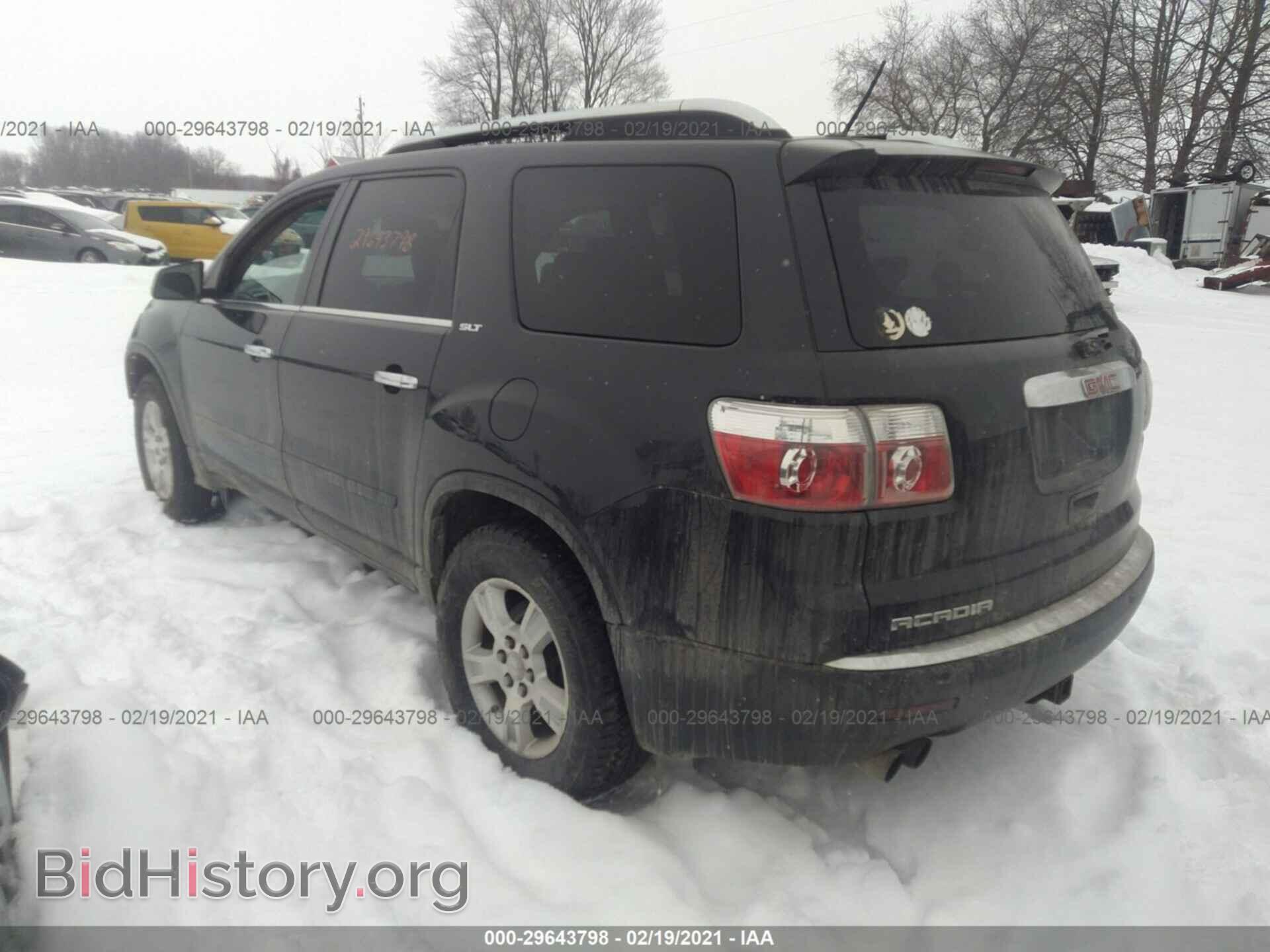 2009 GMC ACADIA - VIN: 1GKER23D09J146366 - Фото 3