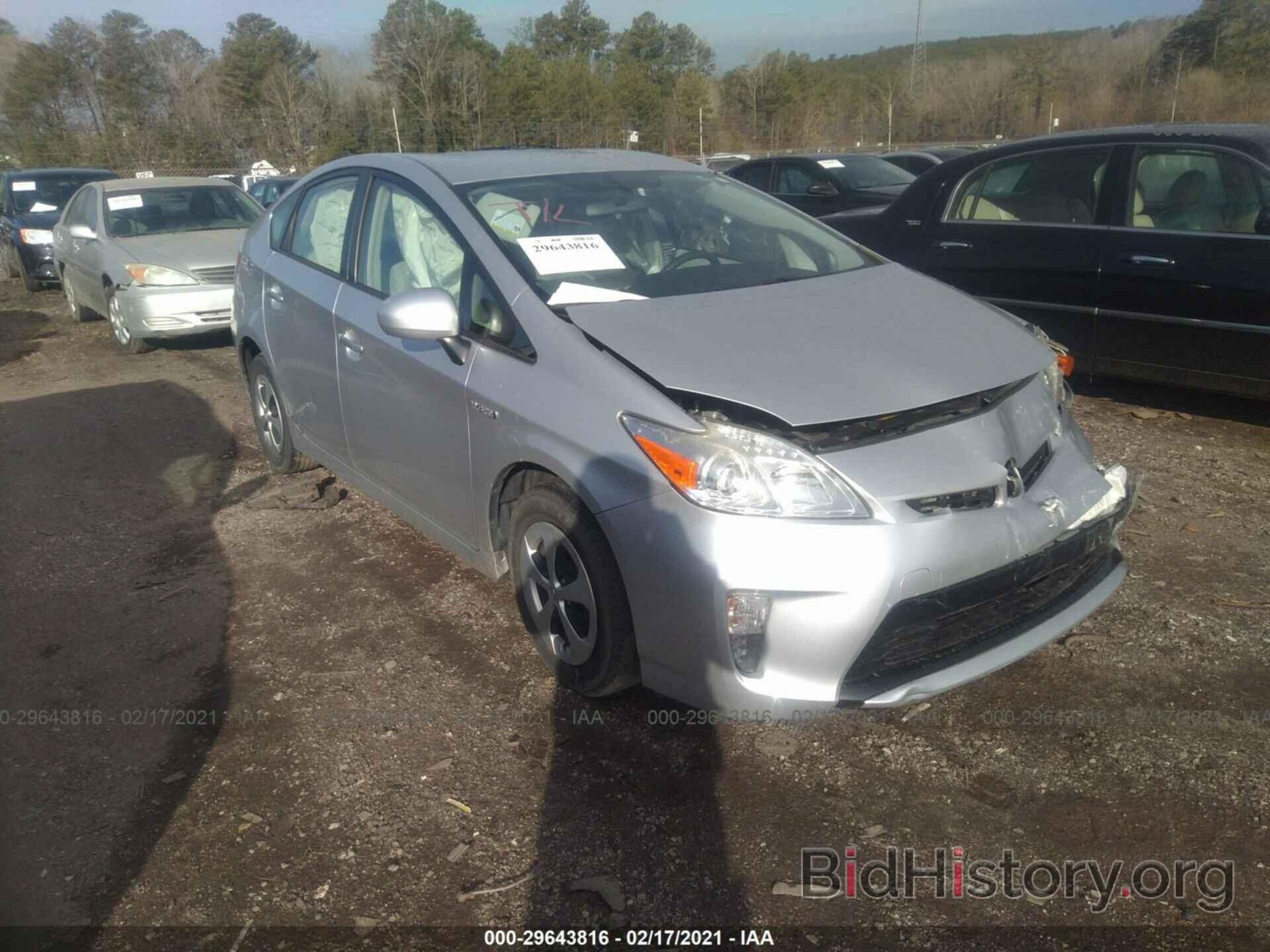 Photo JTDKN3DU8E1769484 - TOYOTA PRIUS 2014