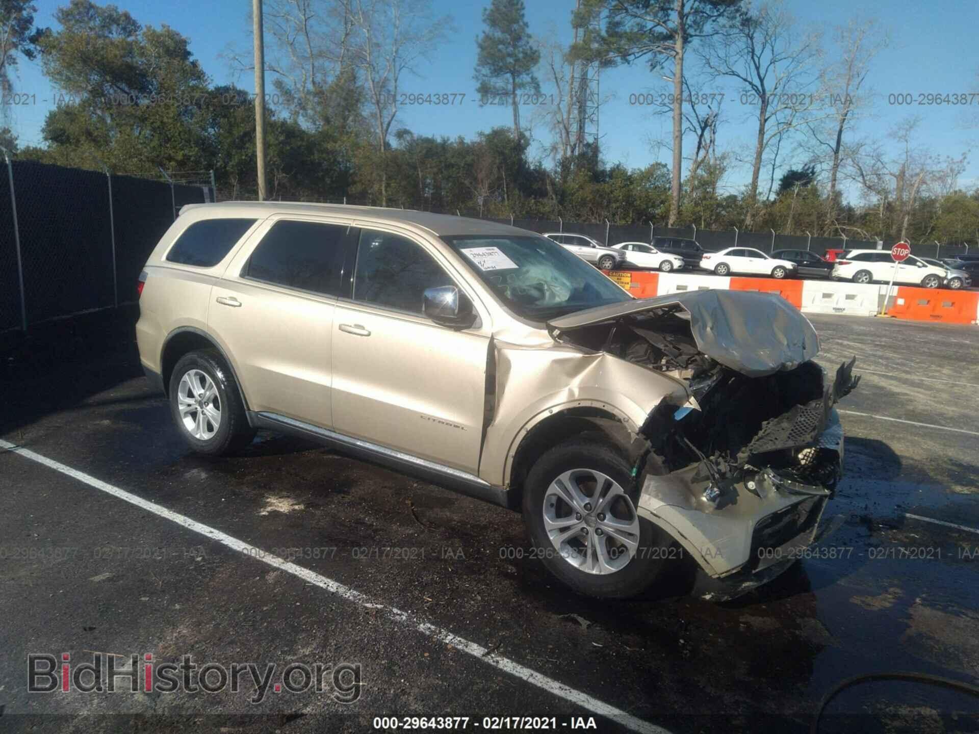 Photo 1D4RD2GGXBC623687 - DODGE DURANGO 2011