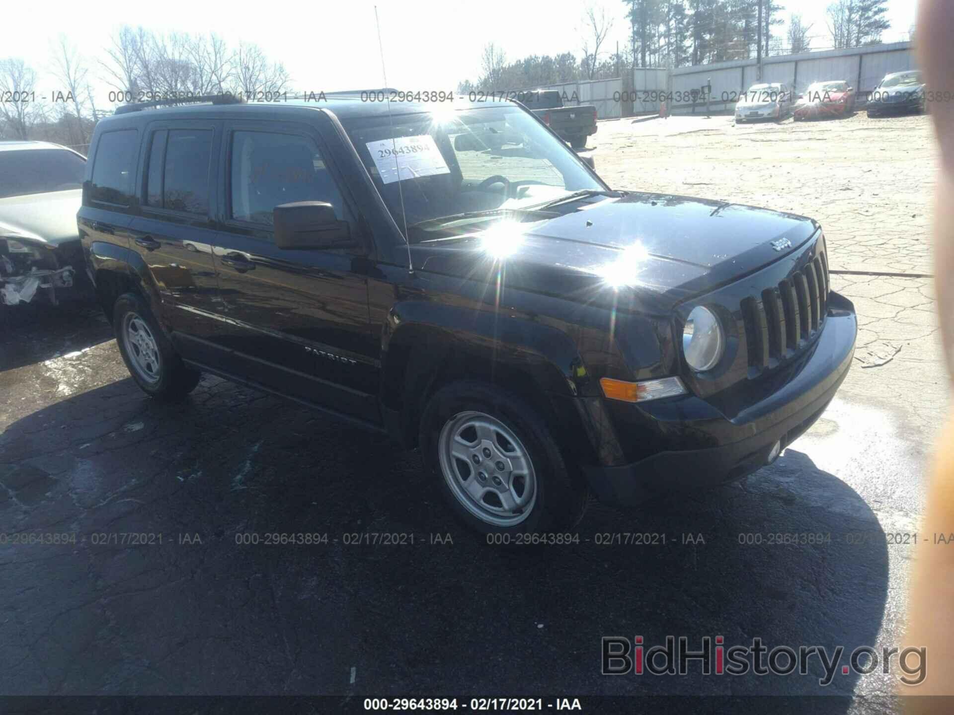 Фотография 1C4NJPBB6GD561428 - JEEP PATRIOT 2016