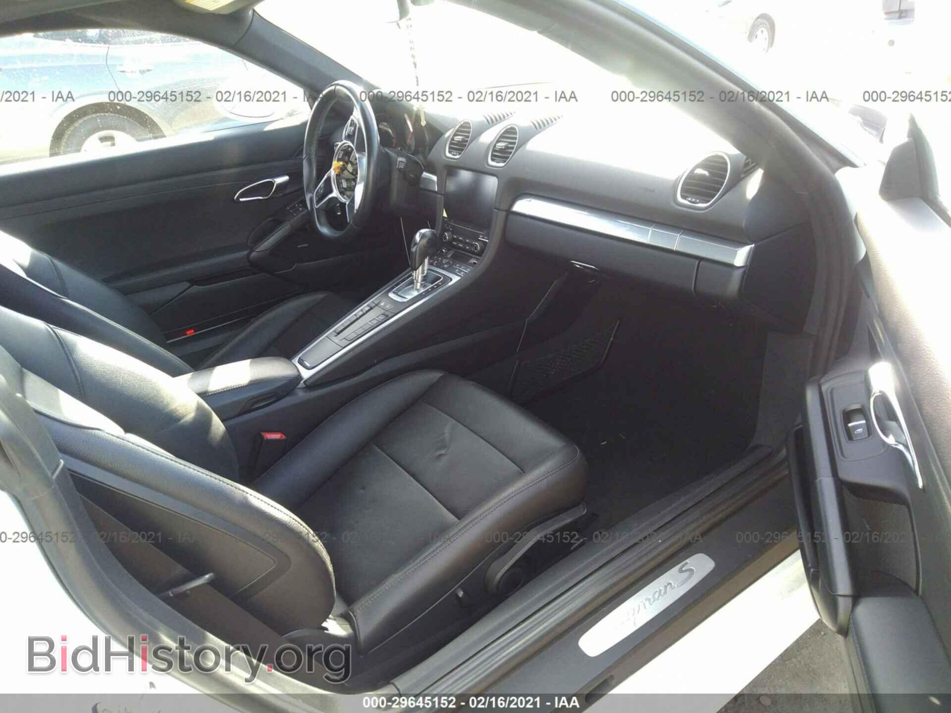 2018 PORSCHE 718 CAYMAN - VIN: WP0AB2A84JS278372 - Фото 5