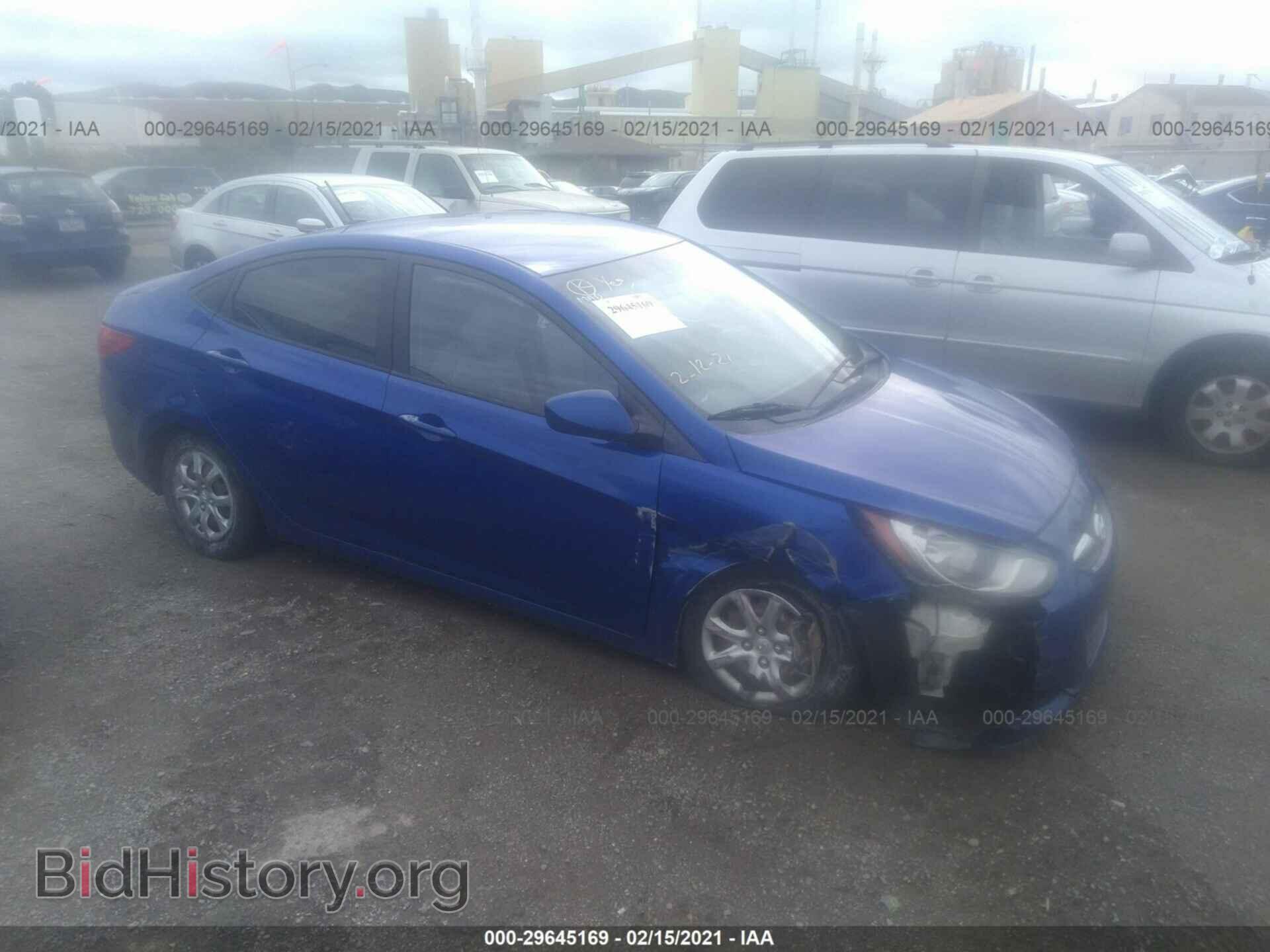 Photo KMHCT4AE5DU538239 - HYUNDAI ACCENT 2013