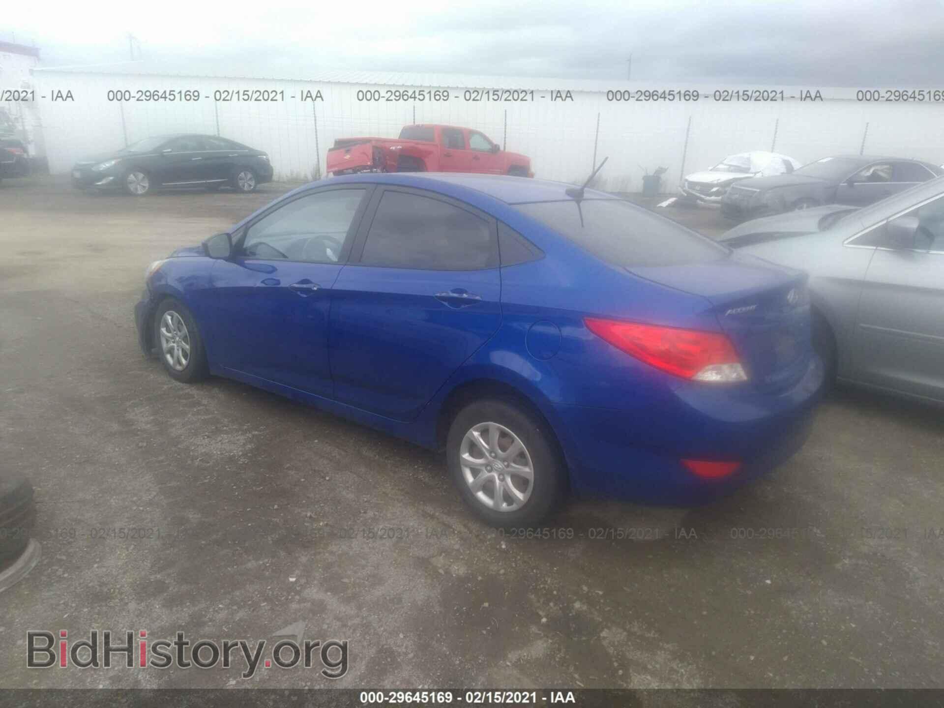 2013 HYUNDAI ACCENT - VIN: KMHCT4AE5DU538239 - Фото 3