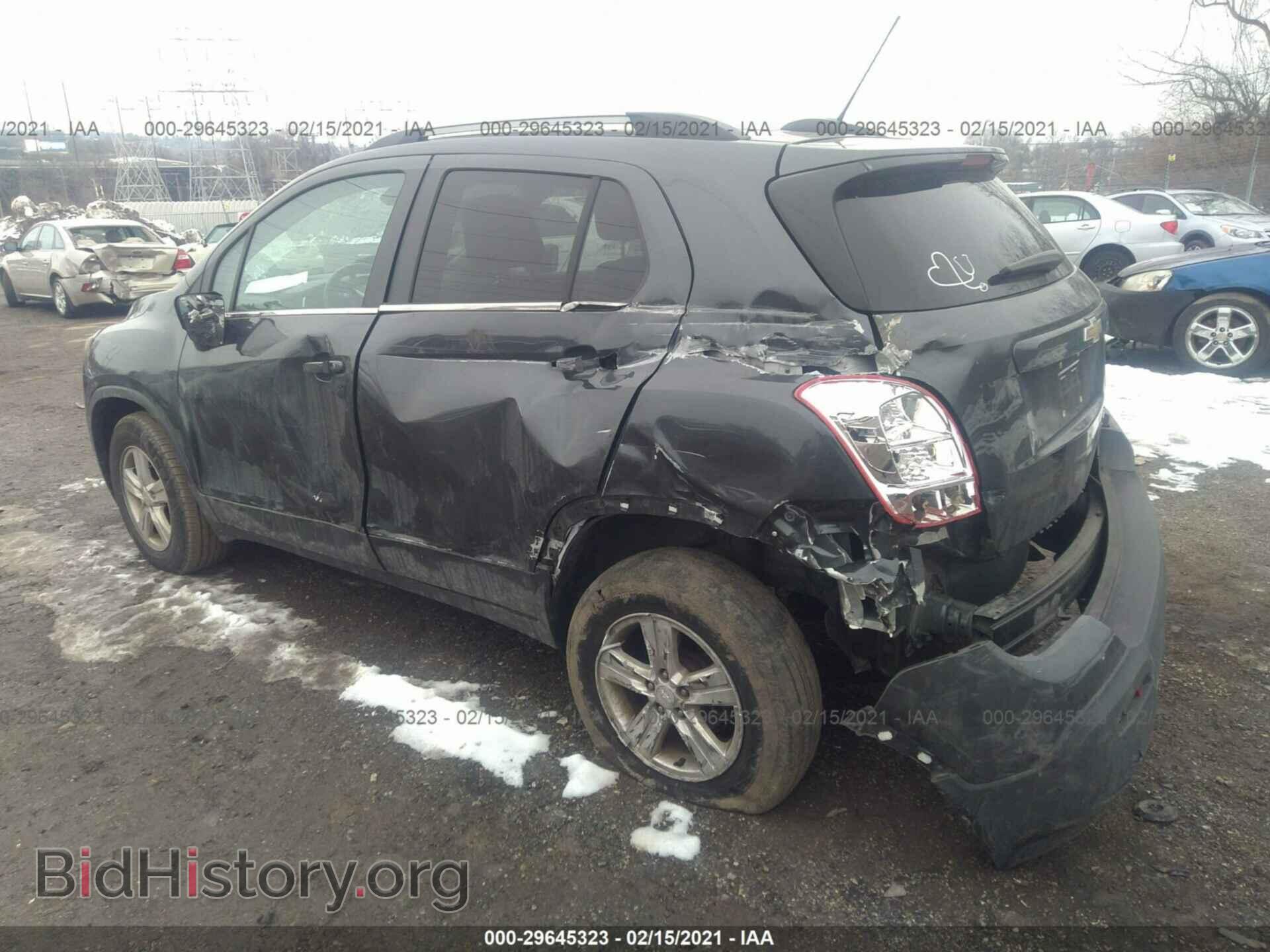 2016 CHEVROLET TRAX - VIN: 3GNCJPSB4GL262853 - Фото 3