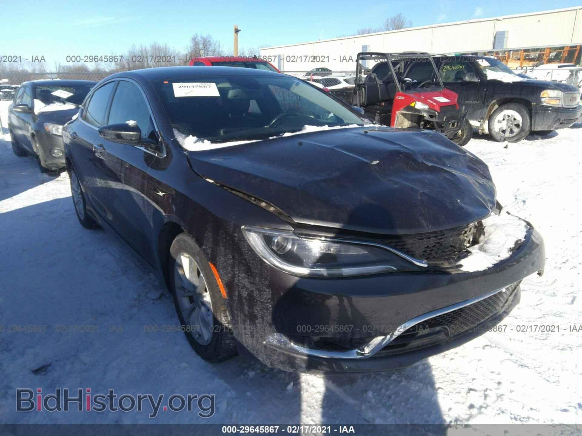 Фотография 1C3CCCCB7FN501079 - CHRYSLER 200 2015