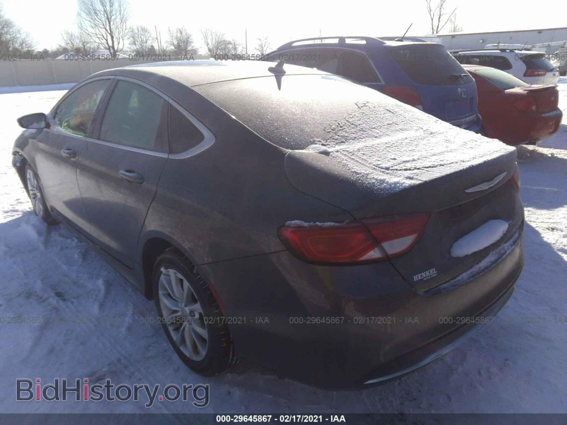 2015 CHRYSLER 200 - VIN: 1C3CCCCB7FN501079 - Фото 3