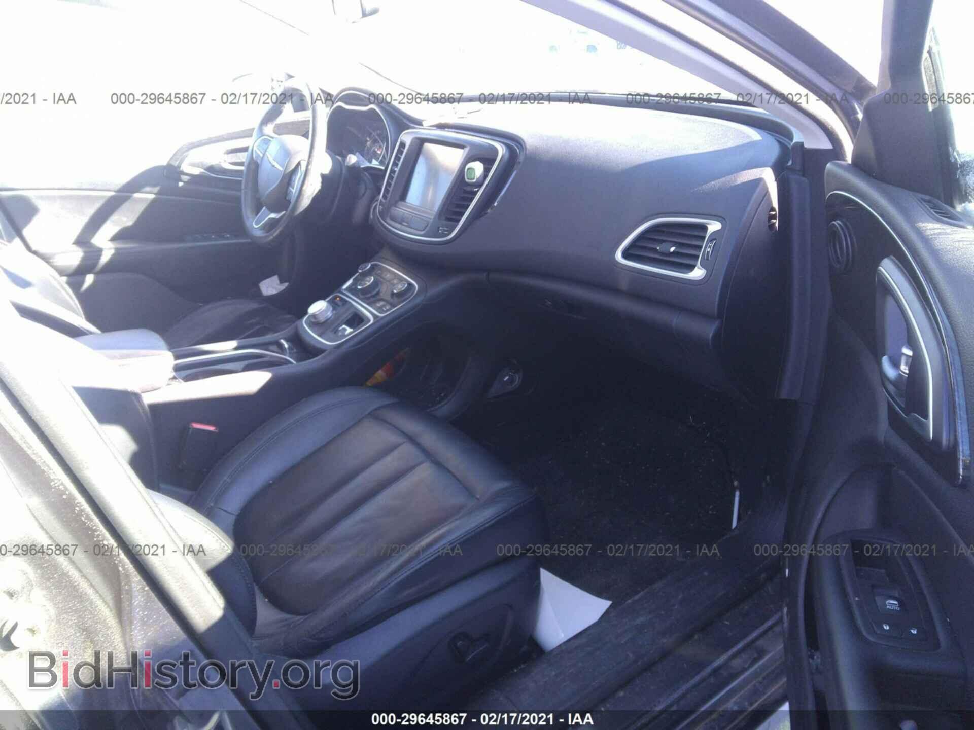 2015 CHRYSLER 200 - VIN: 1C3CCCCB7FN501079 - Фото 5