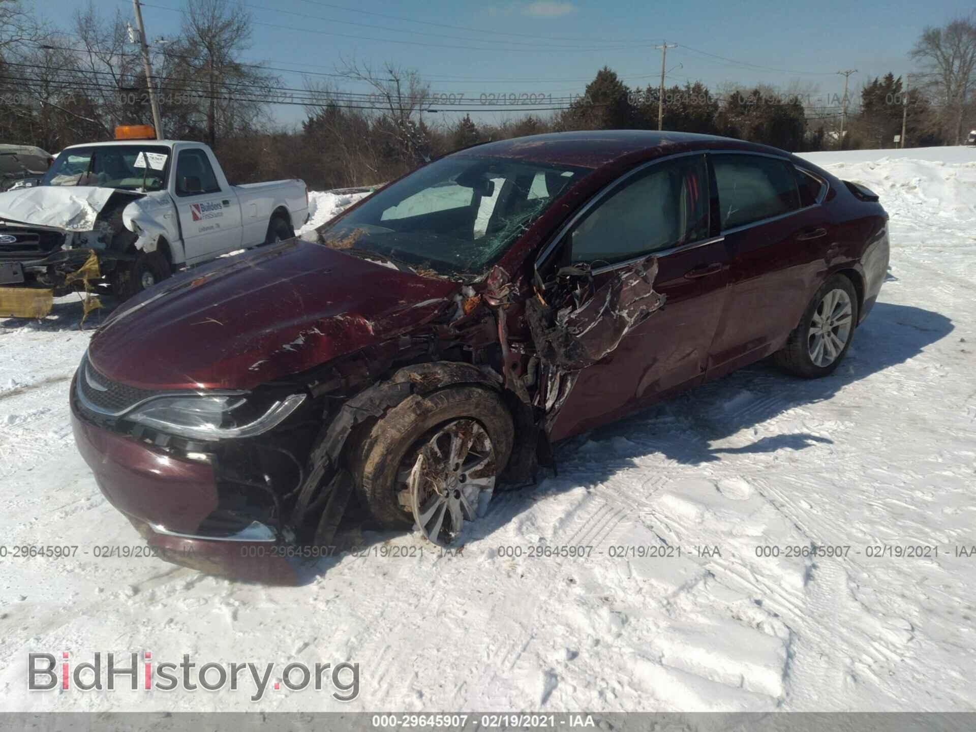 2016 CHRYSLER 200 - VIN: 1C3CCCAB5GN150998 - Фото 2