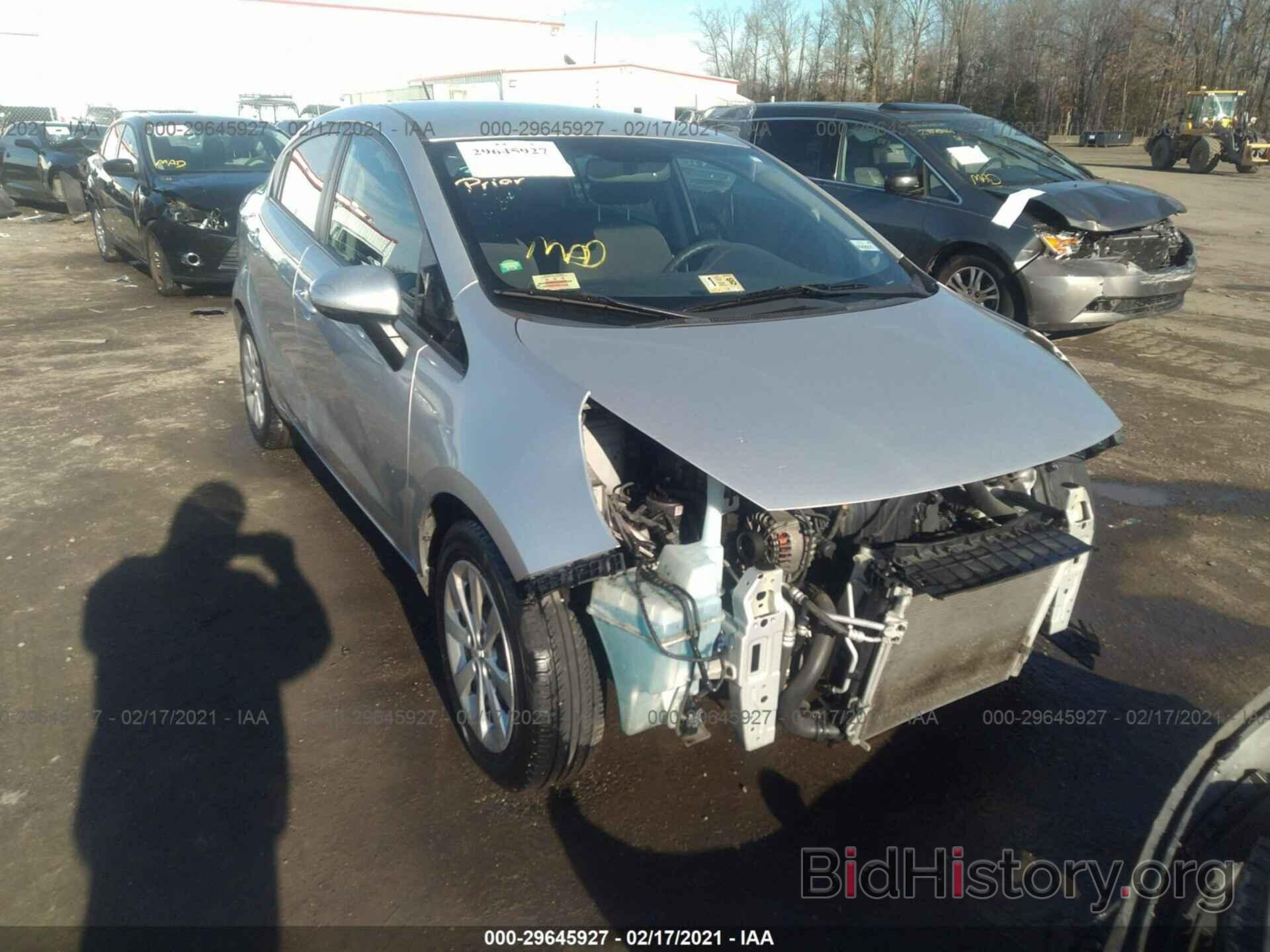 Photo KNADN4A33D6230151 - KIA RIO 2013