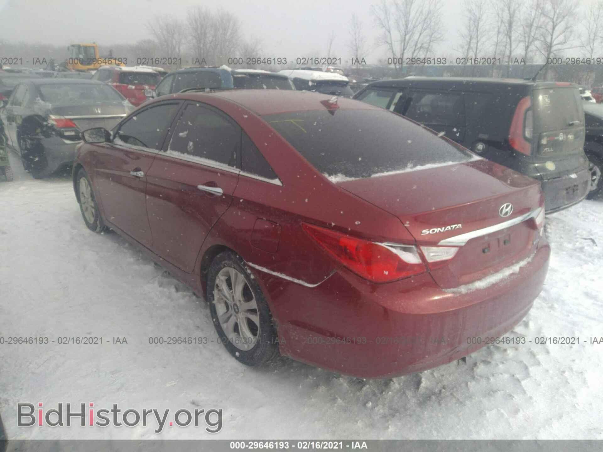 2013 HYUNDAI SONATA - VIN: 5NPEC4AC2DH687178 - Фото 3