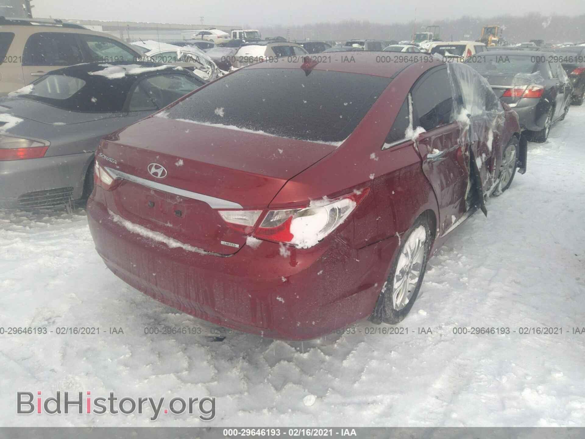 2013 HYUNDAI SONATA - VIN: 5NPEC4AC2DH687178 - Фото 4